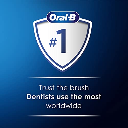 Oral-B Rechargeable Electric Toothbrush, iO5 Limited Deep Clean & Whiten, 5 Cleaning Modes, Visual Pressure Sensor to Protect Gums, Travel Case, 3 Brush Heads, Black - Image 2