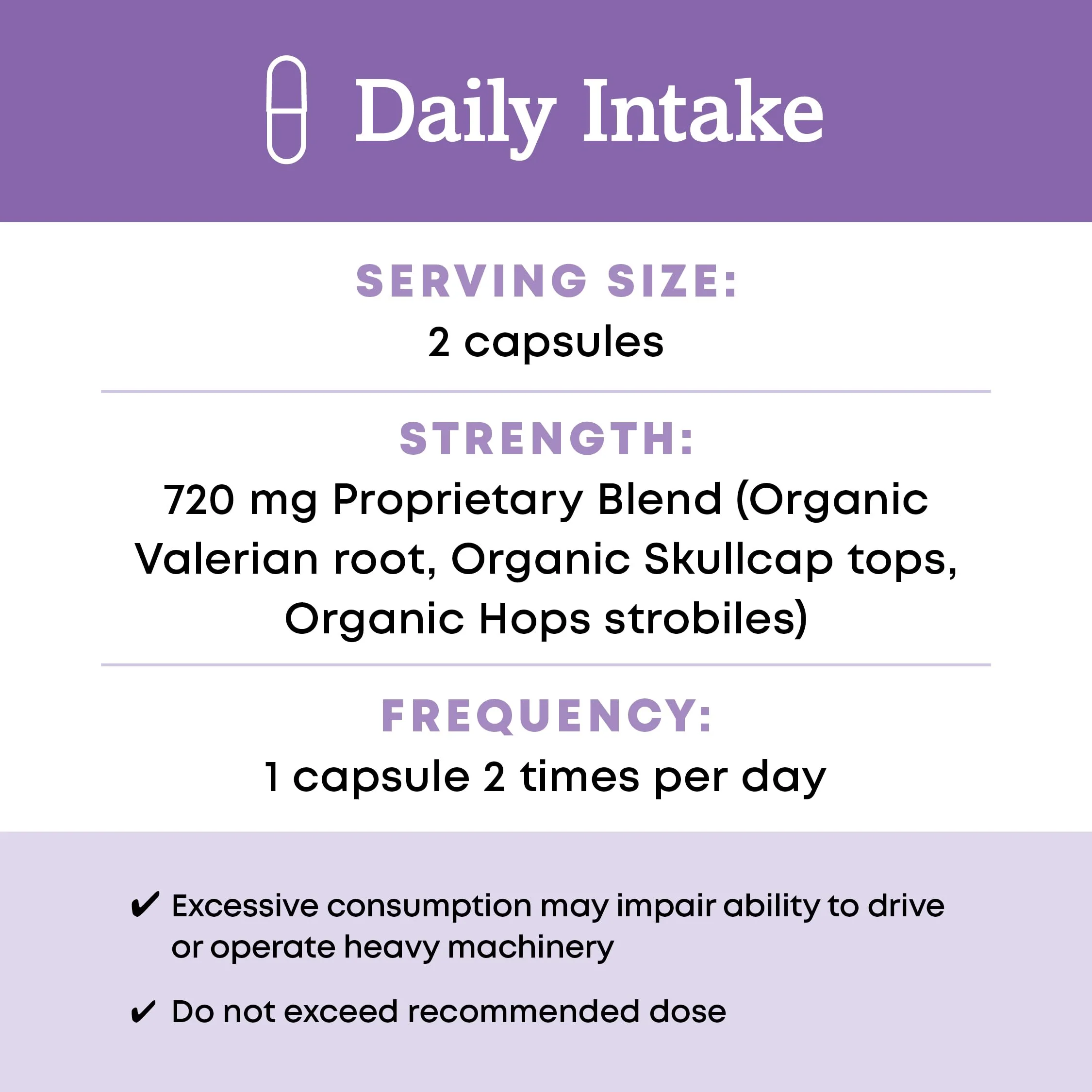 Oregon's Wild Harvest Muscle Relax Organic Herbal Supplement Vegan Capsules with Valerian, Hops and Skullcap - 90 Count - Image 2