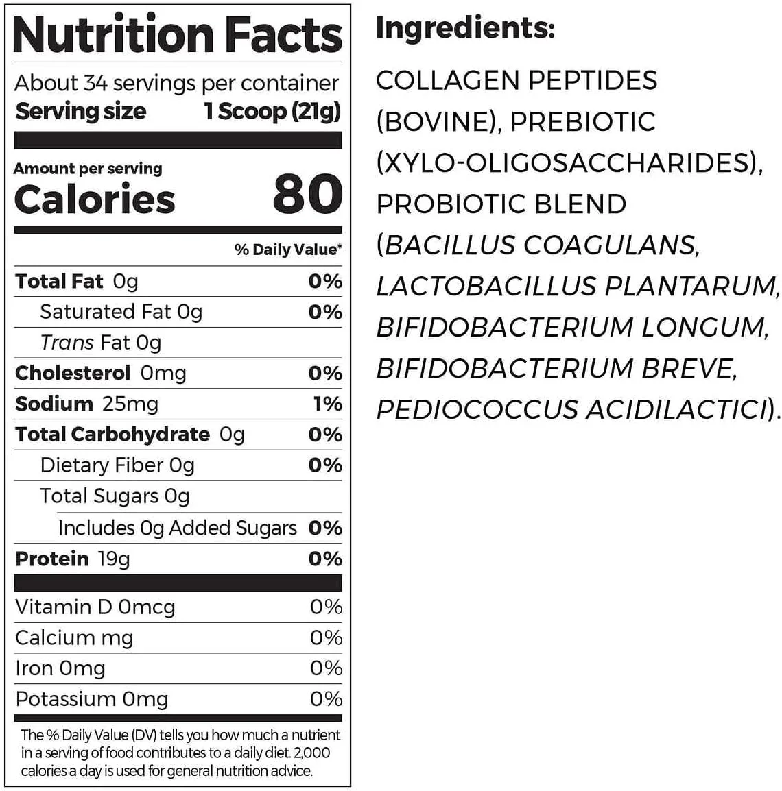 Orgain Collagen +Superfoods with 20 Grams of Grass-Fed Collagen and Vitamin C, Unflavored, 25.6 oz - Image 2
