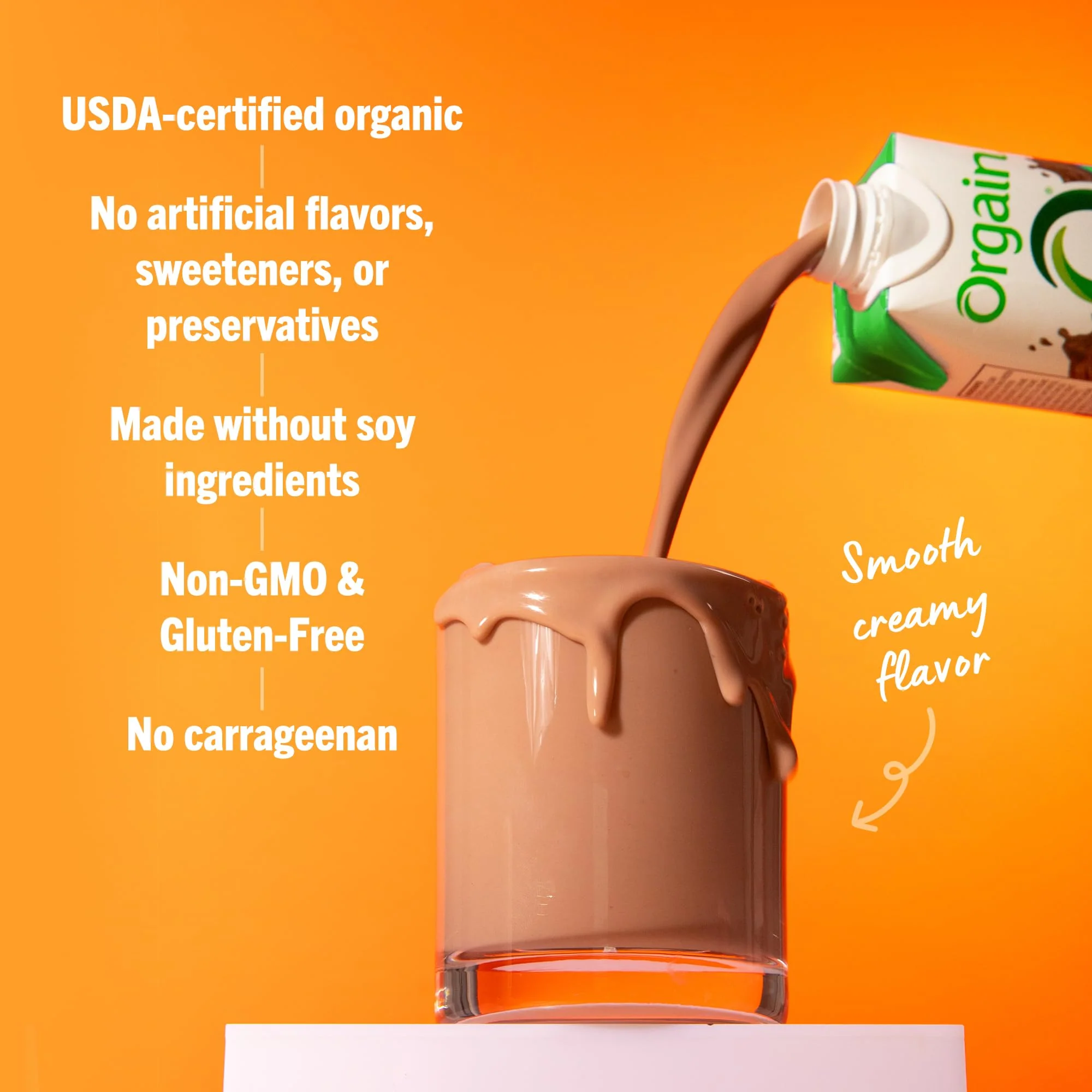 Orgain Organic Nutritional Protein Shake, Creamy Chocolate Fudge - 16g Grass Fed Whey Protein, Meal Replacement, 20 Vitamins & Minerals, Fruits & Vegetables, Gluten Free, Non-GMO, 11 Fl Oz (12 Pack) - Image 6