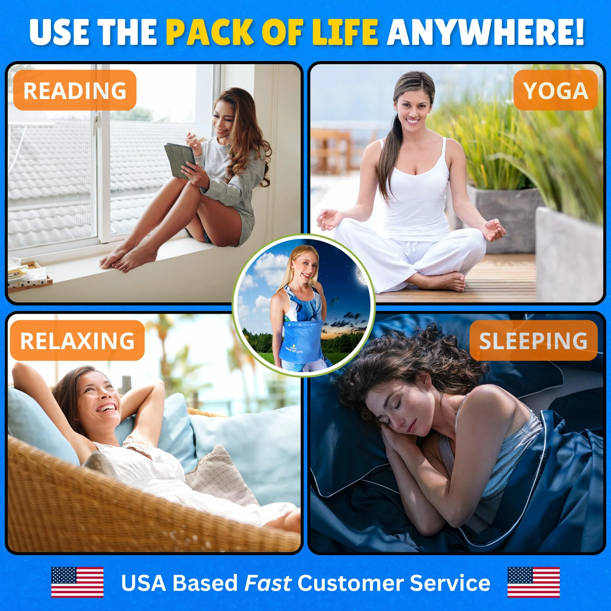 Organic Castor Oil Pack Wrap with Removable Organic Cotton Pads and Full-Size Heating Pad for Liver Detox, Reusable Castor Oil Pack Wraps Kit, Stomach Wrap Castor Oil Compress by PACK OF LIFE - Image 5