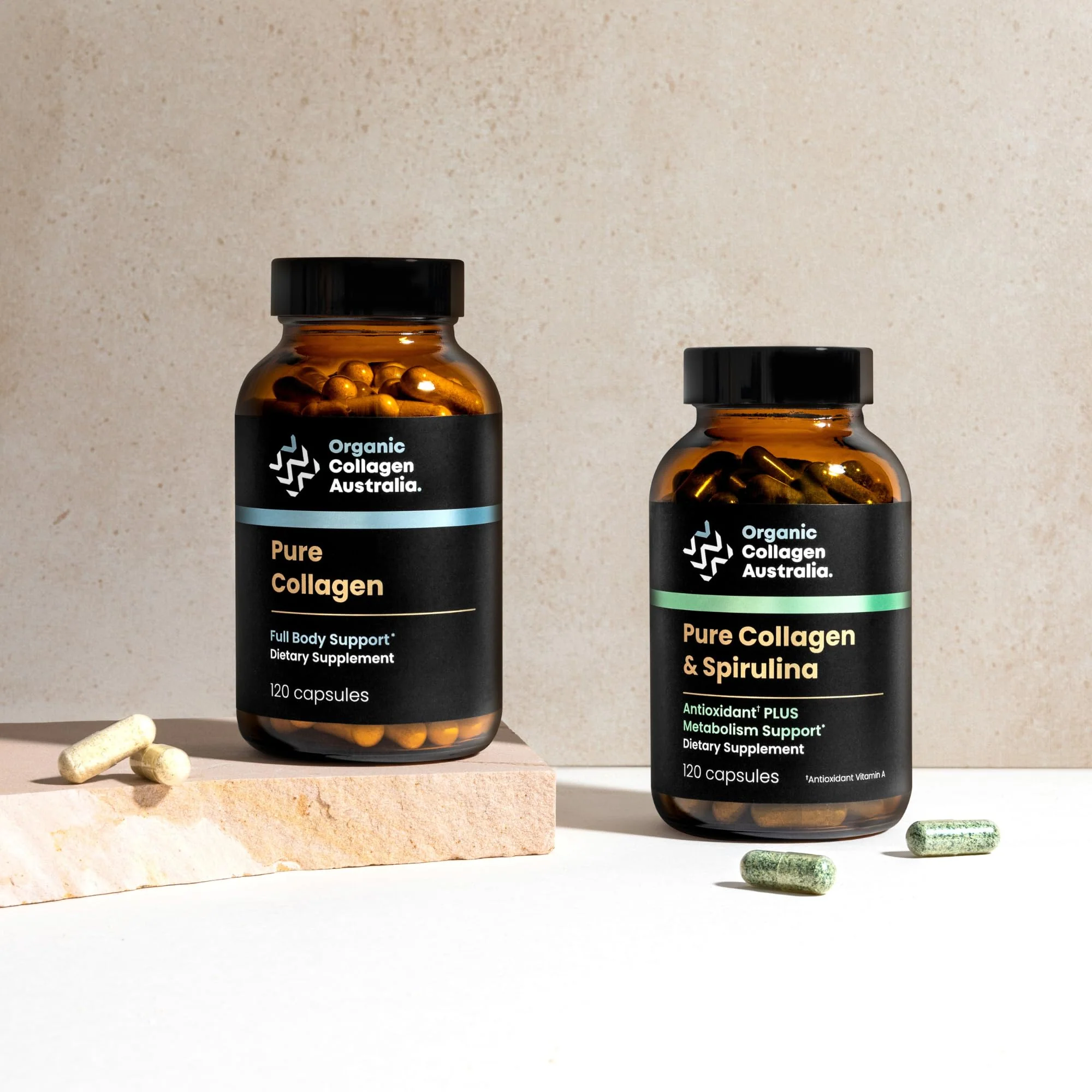 Organic Collagen Australia Pure Hydrolyzed Collagen Capsules – Bioavailable for Skin Elasticity, Hair Health, and Joint Support – Grass-Fed, Pasture-Raised, Paleo & Keto Friendly (120 Caps) - Image 3