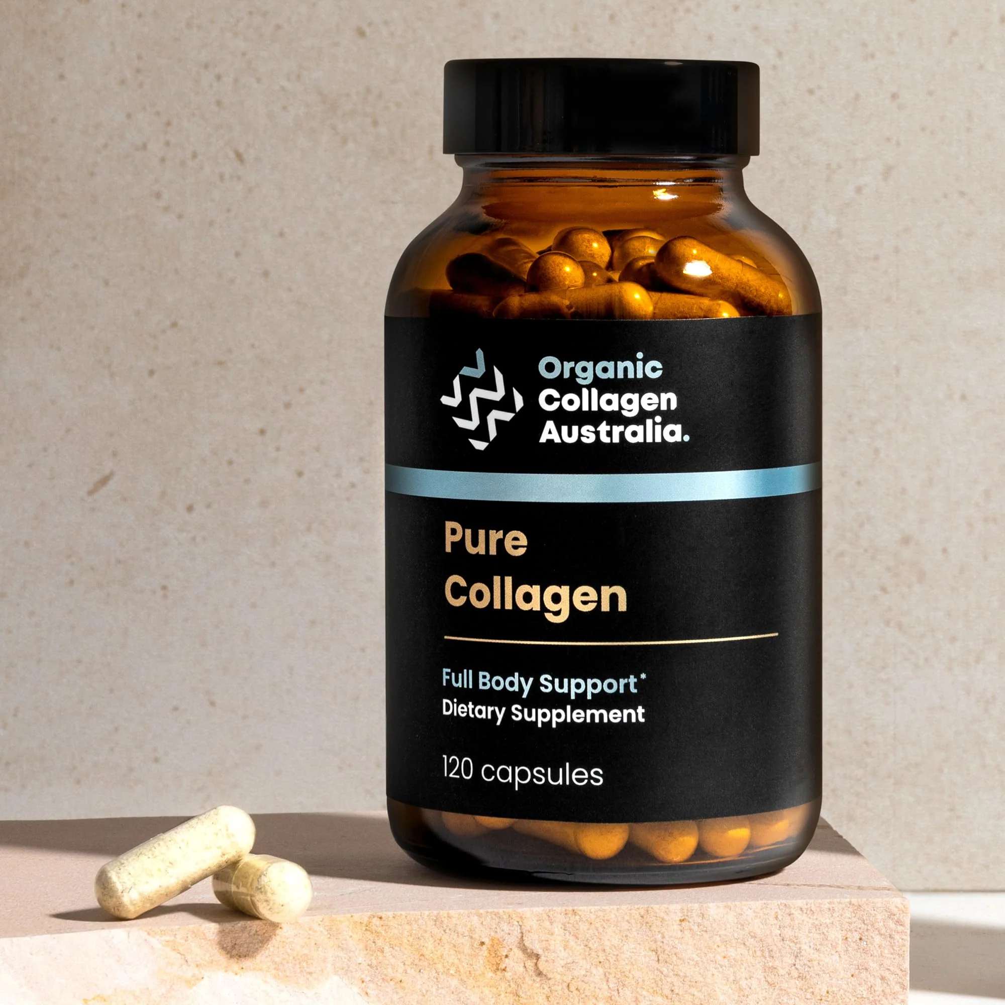 Organic Collagen Australia Pure Hydrolyzed Collagen Capsules – Bioavailable for Skin Elasticity, Hair Health, and Joint Support – Grass-Fed, Pasture-Raised, Paleo & Keto Friendly (120 Caps) - Image 4