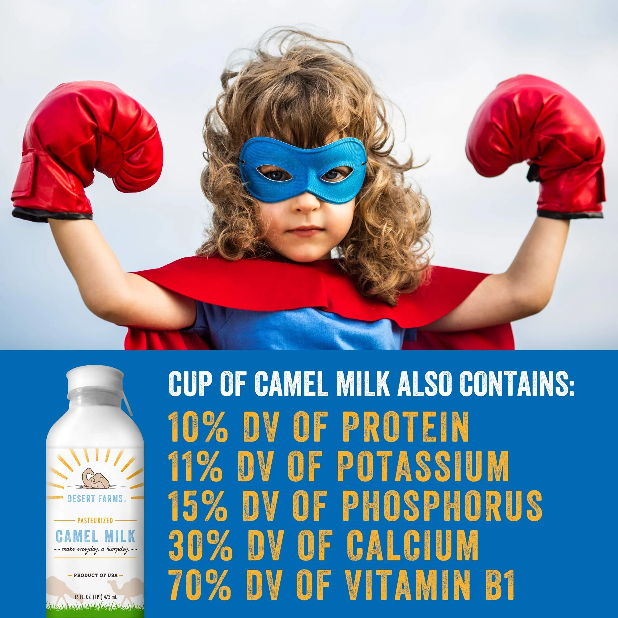 Organic Fresh Frozen Camel Milk - Fresh Flavor with Health Benefits - Pure & Natural Grade A -Allergen Free Milk from Healthy Camels in Midwest - Made In The USA [6 Pack] - Image 8