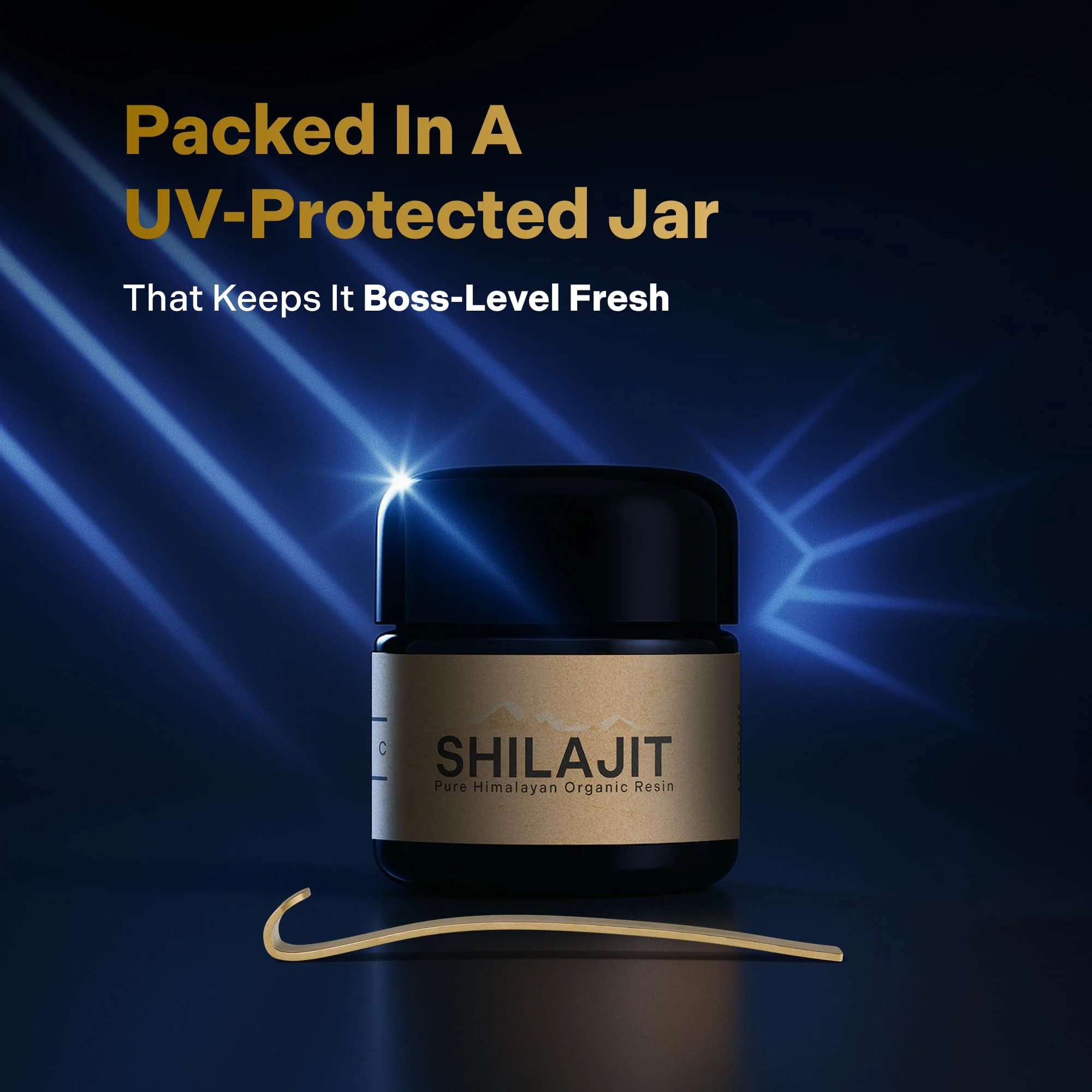 Organic Himalayan Shilajit Resin - 500mg Max Potency, Lab Tested Pure Shilajit for Men and Women, 85+ Trace Minerals Fulvic Acid, Immune Support, Energy & Cognitive Performance, 4 Month Supply, 60g - Image 3