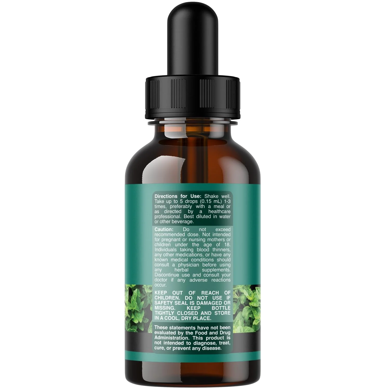 Organic Oregano Oil Drops - Concentrated Liquid Oregano with Carvacrol 60% for Digestion & Immune Support - Liquid Herbal Extract Tincture for Immune Strength & Healthy Intestines - 1 Fl Oz (2 pack) - Image 9