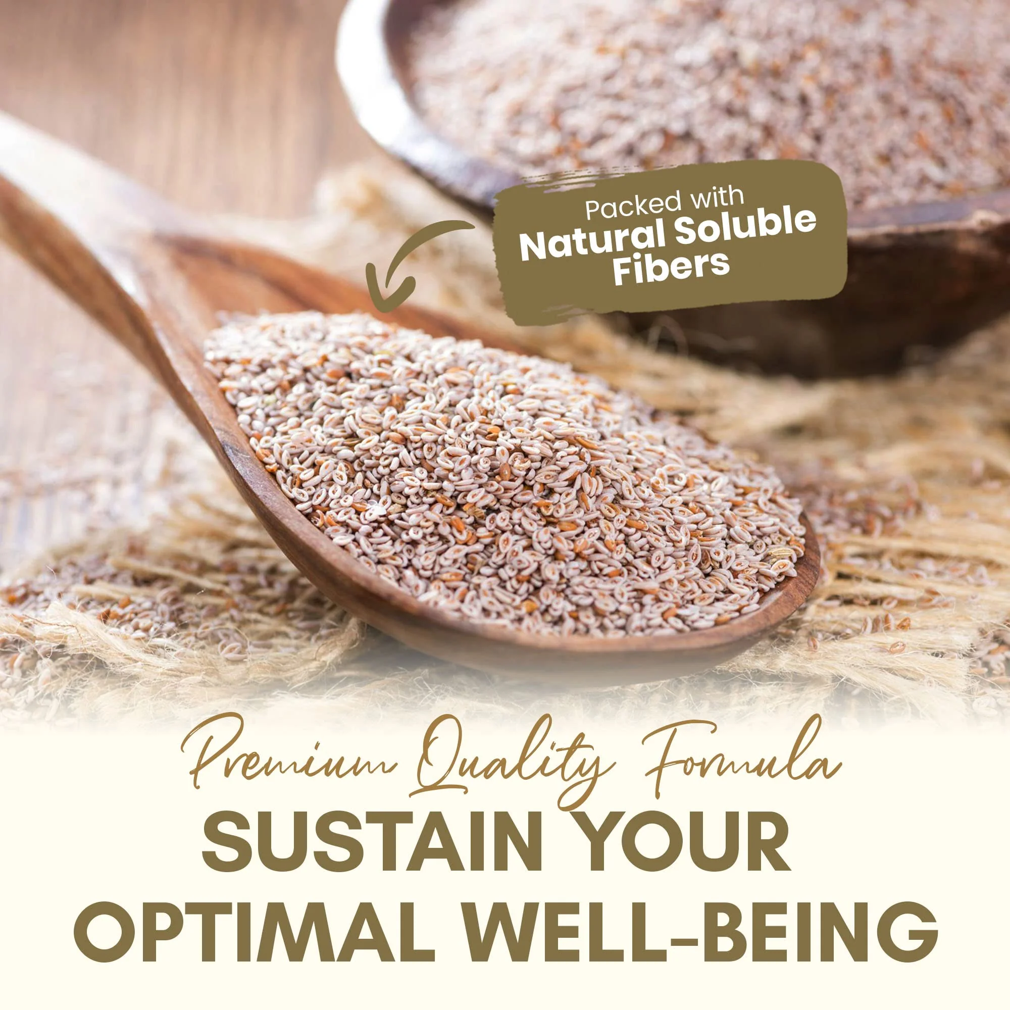 Organic Psyllium Husk Capsules 750 mg, Natural Fiber Supplement for Gut Health* - Alternative to Psyllium Husk Powder, Zealthy Life, 250 Capsules - Image 3
