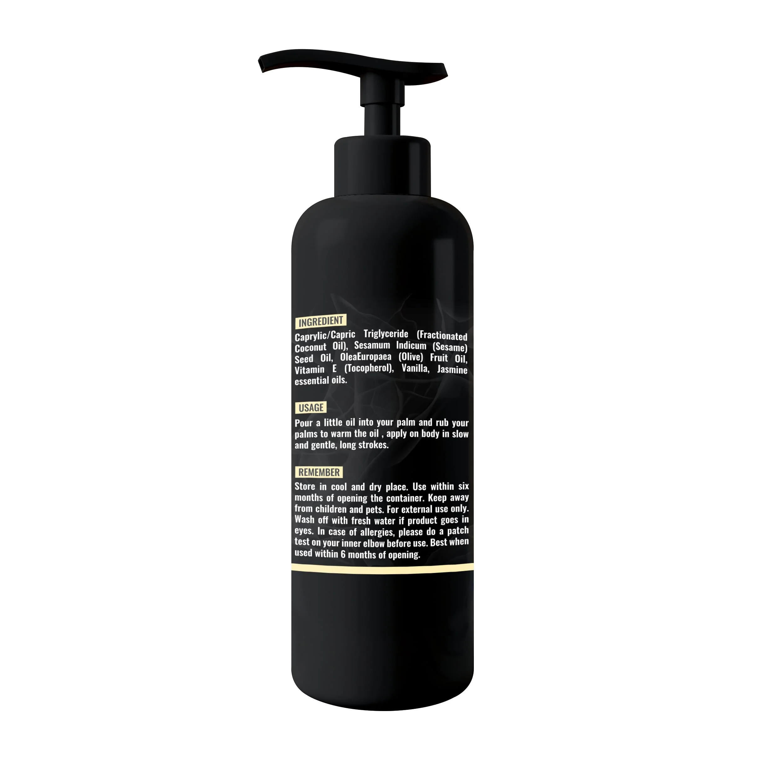 Organic - Vanilla Edible Full Body Massage Oil - No Stain & Non-Sticky | with Fractionated Coconut Oil, Vanilla & Jasmine Oil, Date Night | Massage Oil for Massage Therapy - 8.45 Fl Oz - Image 7