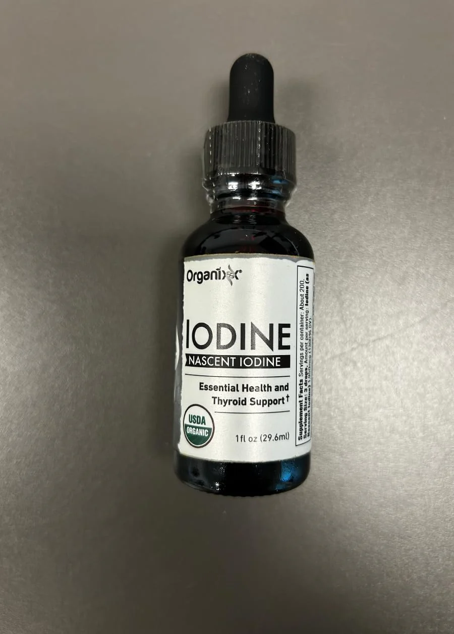 Organixx Pure Liquid Iodine Supplement Solution for Thyroid Support, Organic Drops to Support Healthy Iodine Function & Levels, Energy Levels, Hair & Skin Health, Vegan, Unflavored, 1 fl oz - Image 9