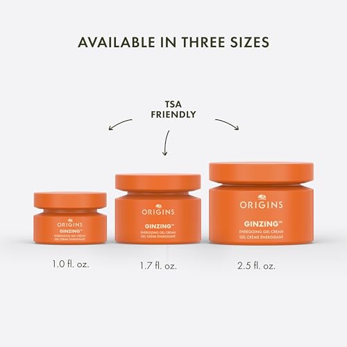 Origins GinZing Energizing Gel Cream | Face Moisturizer for Radiance and Glow | With Vitamin C, Niacinamide, Ginseng, and Caffeine, 1.7 Fl Oz - Image 2