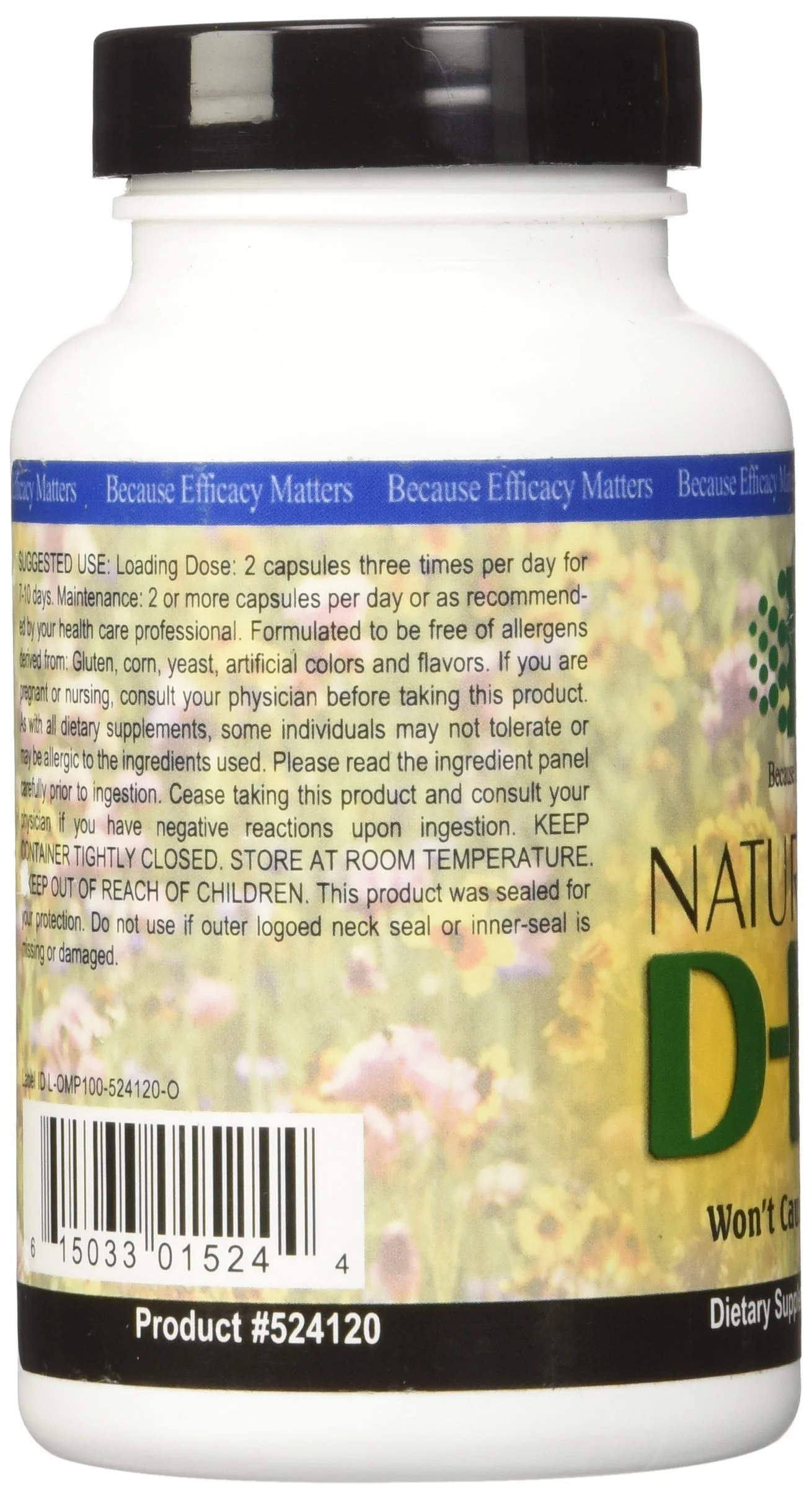 Ortho Molecular Product Natural D-Hist - 120 Capsules - Image 5