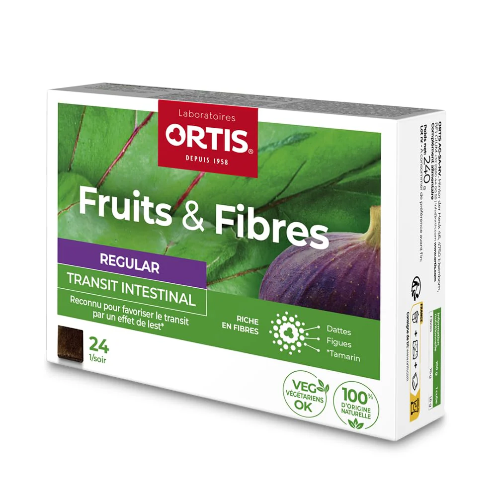 Ortis Fruits & Fibres Regular 24 Cubes - Image 2