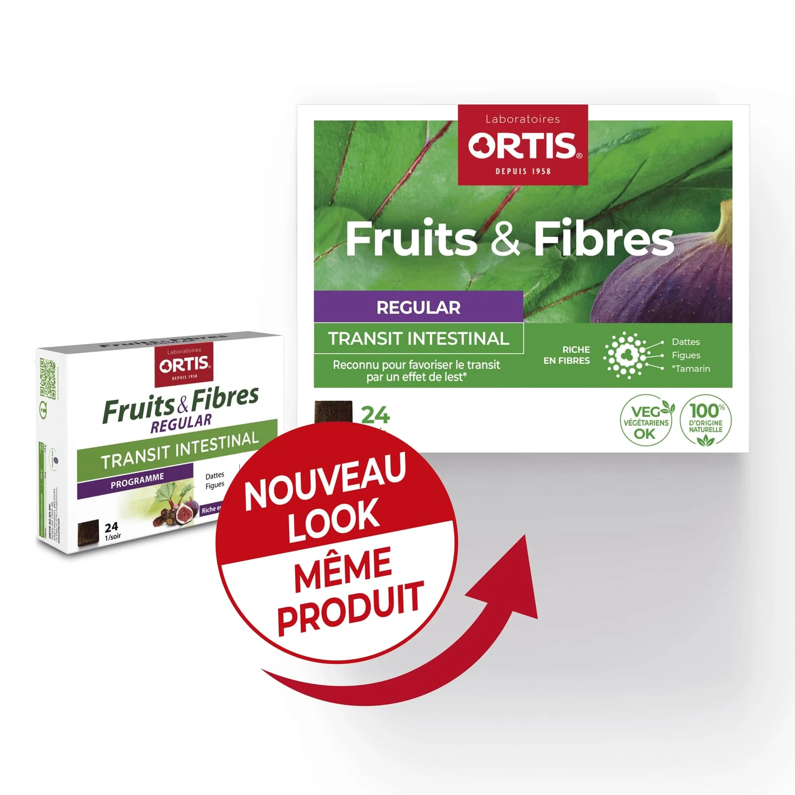 Ortis Fruits & Fibres Regular 24 Cubes - Image 3