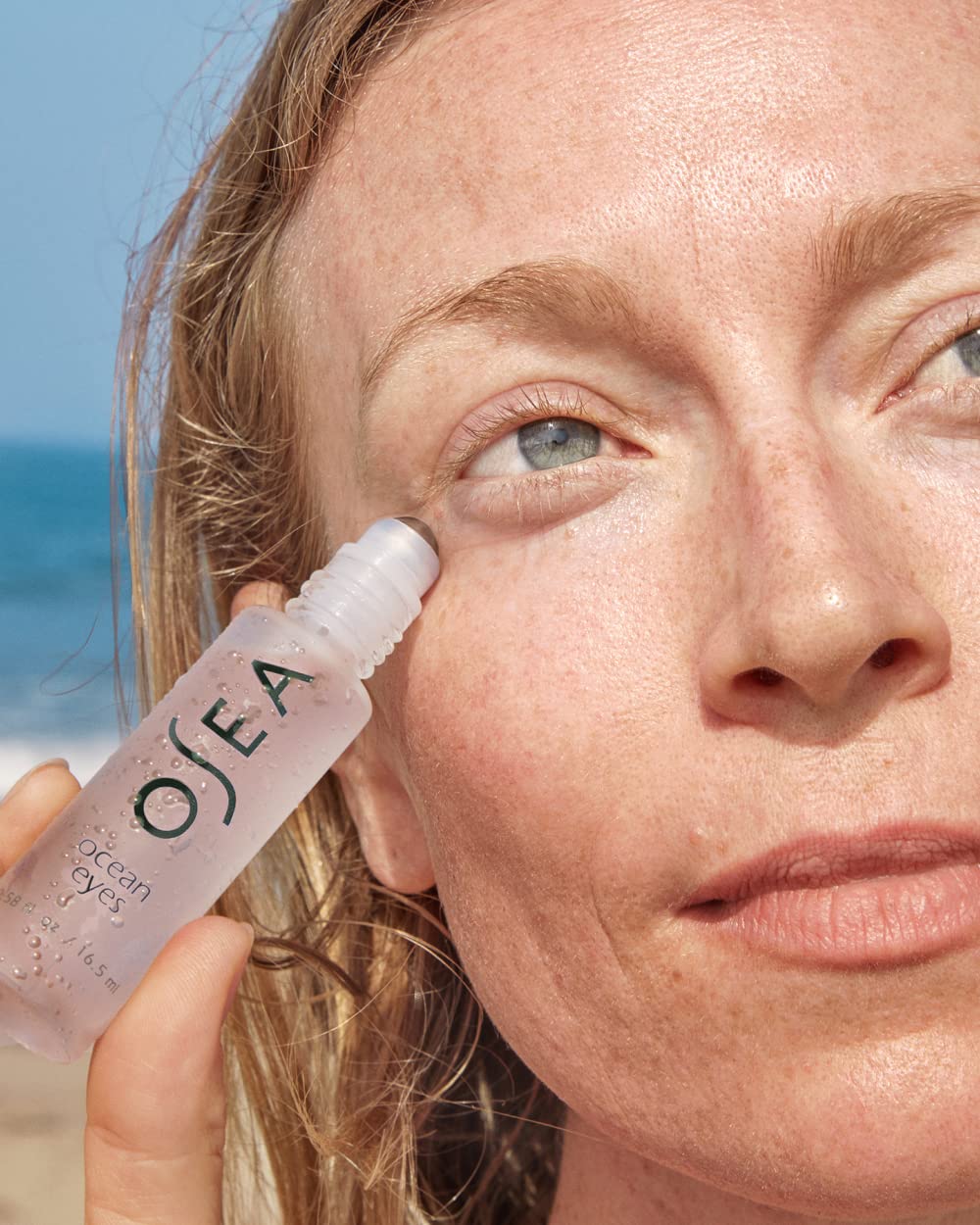 OSEA Ocean Eyes® Age-Defying Eye Serum - For Dark Circles, Puffiness - Cooling Roller Ball Applicator - Hyaluronic Acid, Peptides - Clean Skincare - Vegan & Cruelty-Free Anti-Aging Under Eye Treatment - Image 7