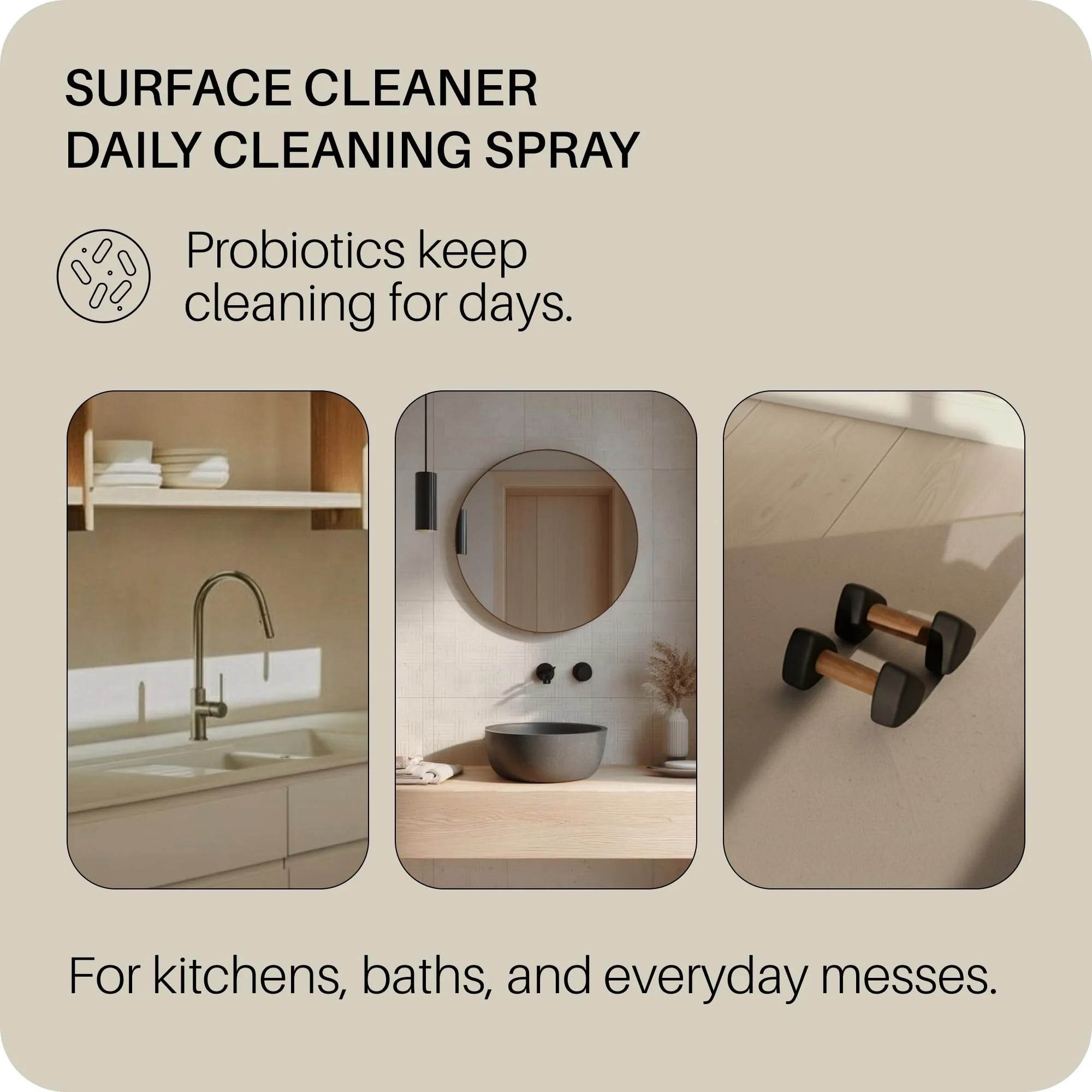 Oven Cleaning Kit: Natural Oven Cleaner and Kitchen Cleaner | Heavy Duty Oven Cleaner & Oven Rack Cleaner Kit | Fume-free & Safe to Clean All Ovens (Unscented) | Refillable Plastic Jar & Bottle - Image 3