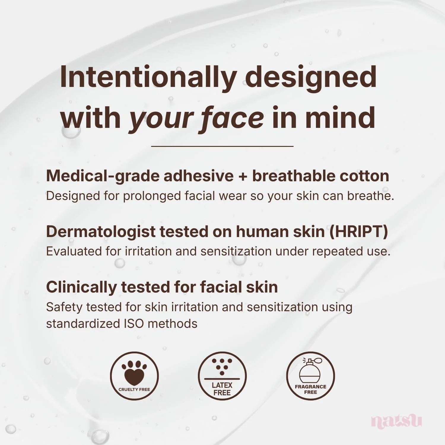 Overnight Anti Wrinkle Patches for Women - Japanese Face Tape for Forehead, Smile Lines - Pre-Cut Kinesiology Face Tape in 2 Sizes - Hypoallergenic, Skin Safe, Latex-Free - 1 Month Supply - Image 6