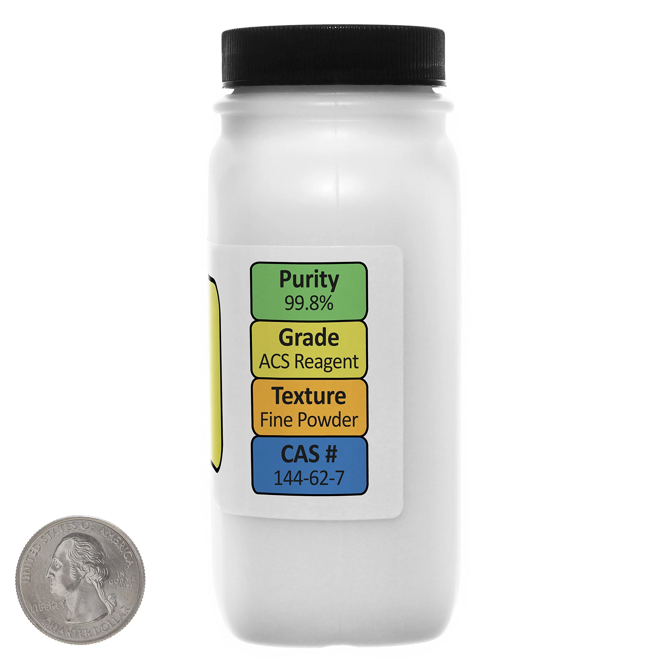 Oxalic Acid [C2H2O4] 99.8% ACS Grade Powder 8 Oz in a Space-Saver Bottle - Image 5