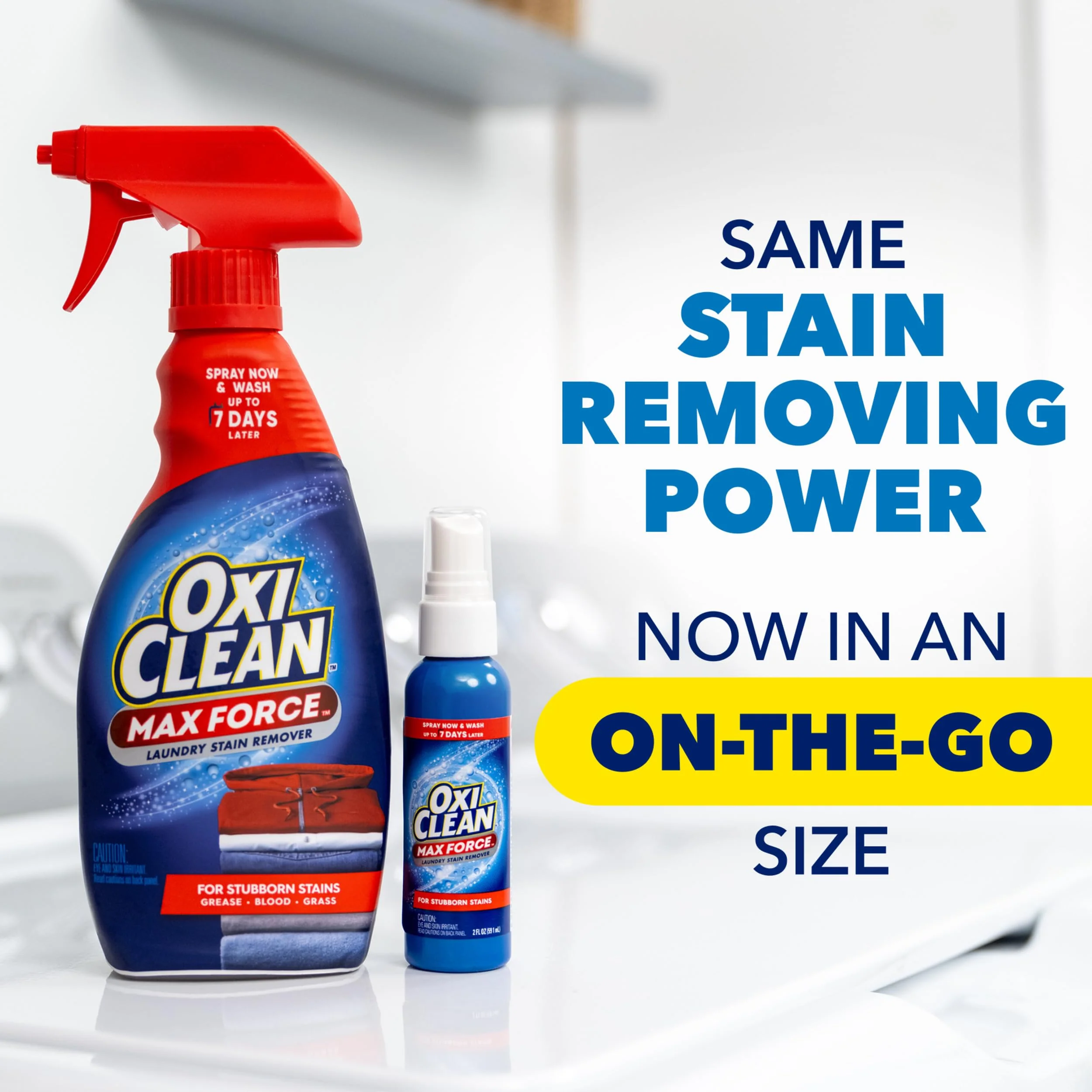 OxiClean Max Force Laundry Stain Remover Spray Refill, 48 fl oz (Pack of 4) - Image 2