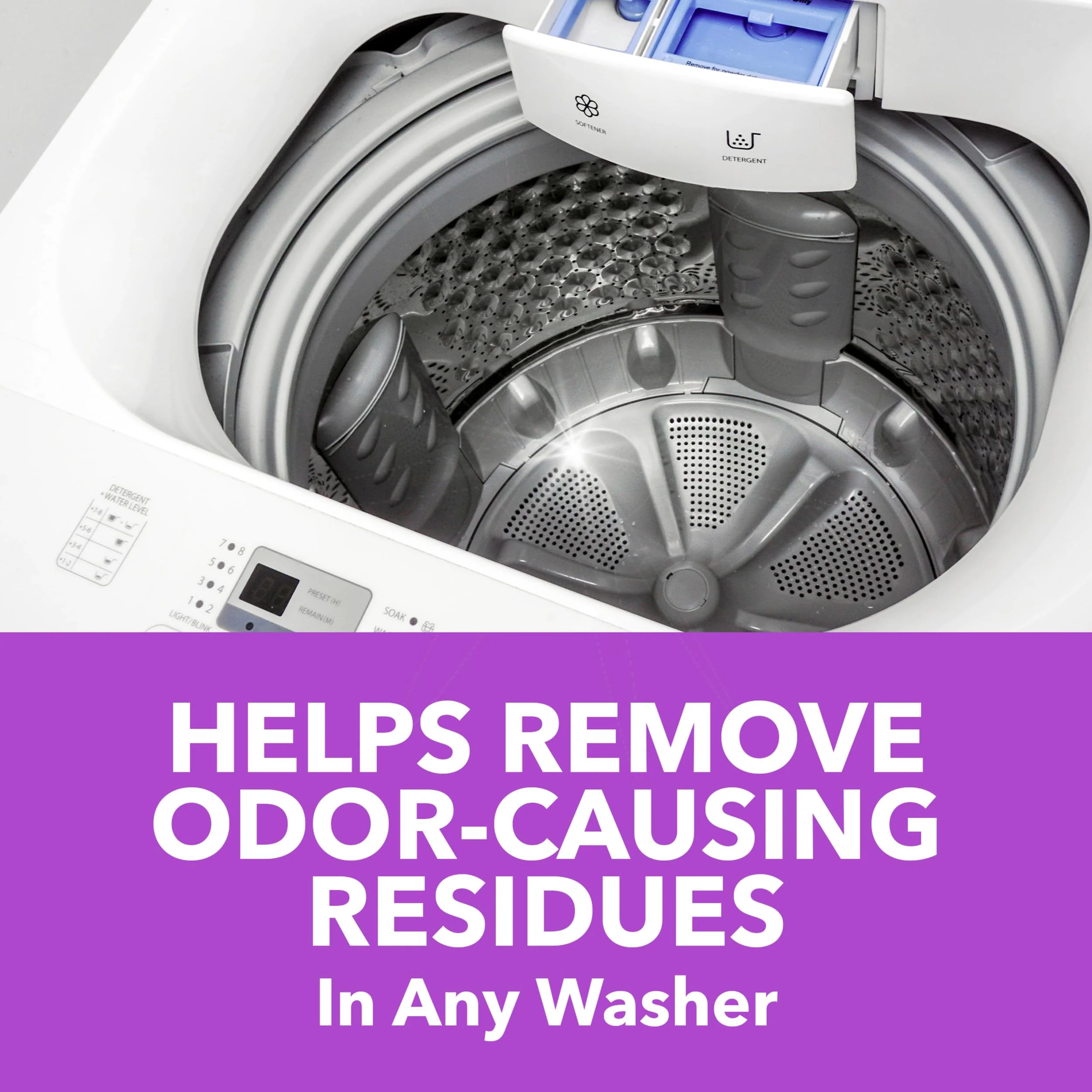 OxiClean Washing Machine Cleaner with Odor Blasters, 4 Count - Image 2