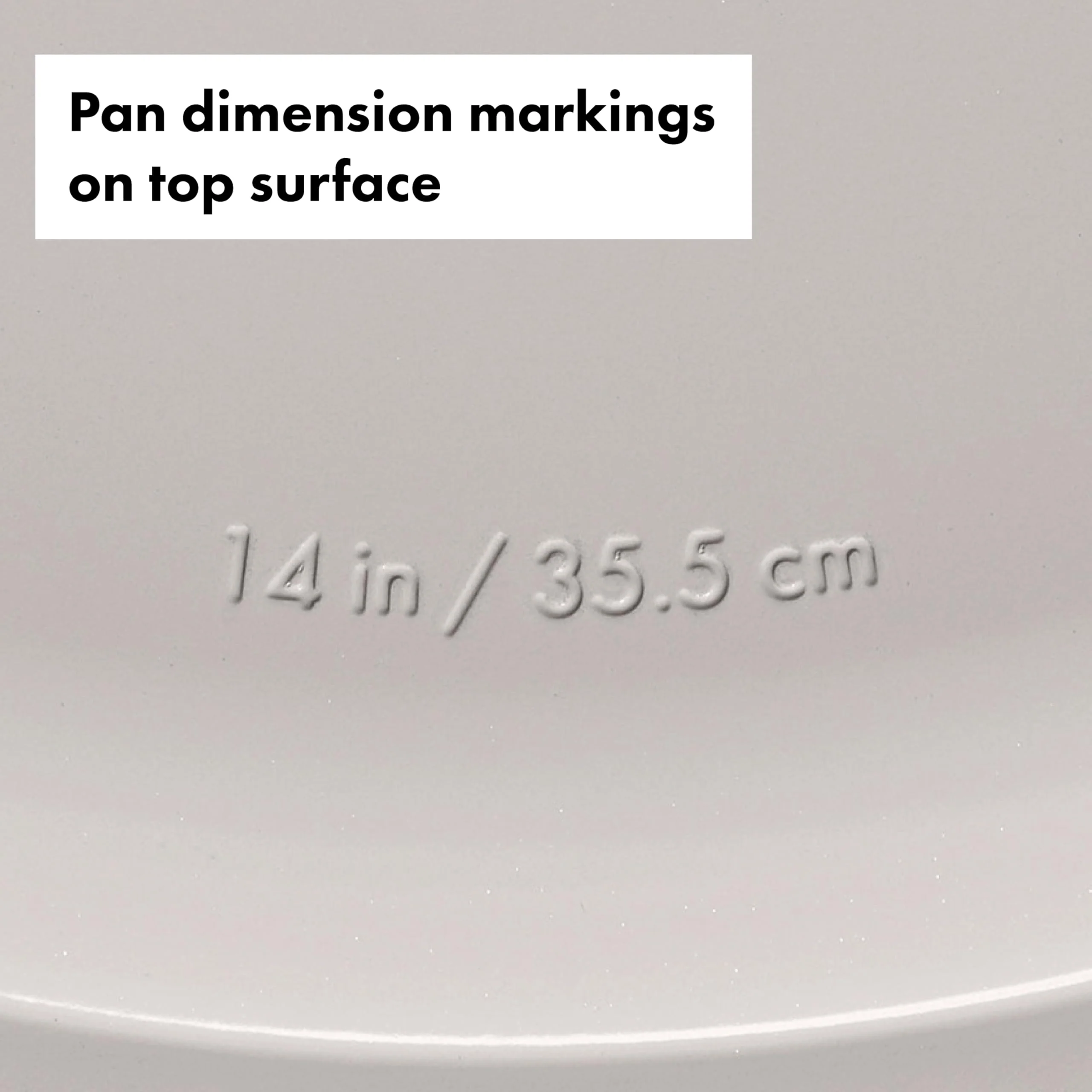OXO Good Grips Non-Stick Pro Ceramic Coated Metal Bakeware 15” Pizza Pan – Storm Blue - Image 3