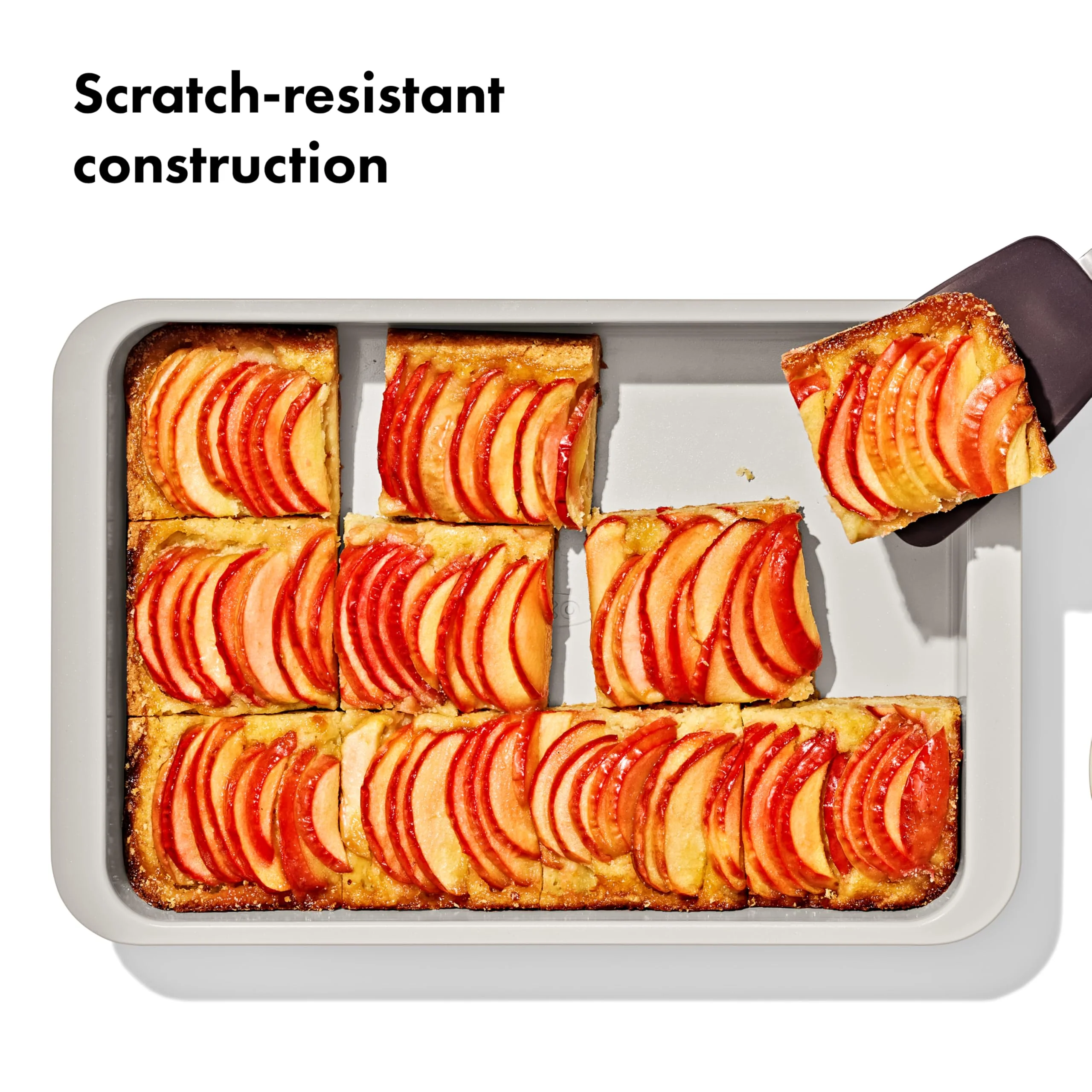 OXO Good Grips Non-Stick Pro Ceramic Coated Metal Bakeware 9” x 13” Cake Pan – Storm Blue - Image 5