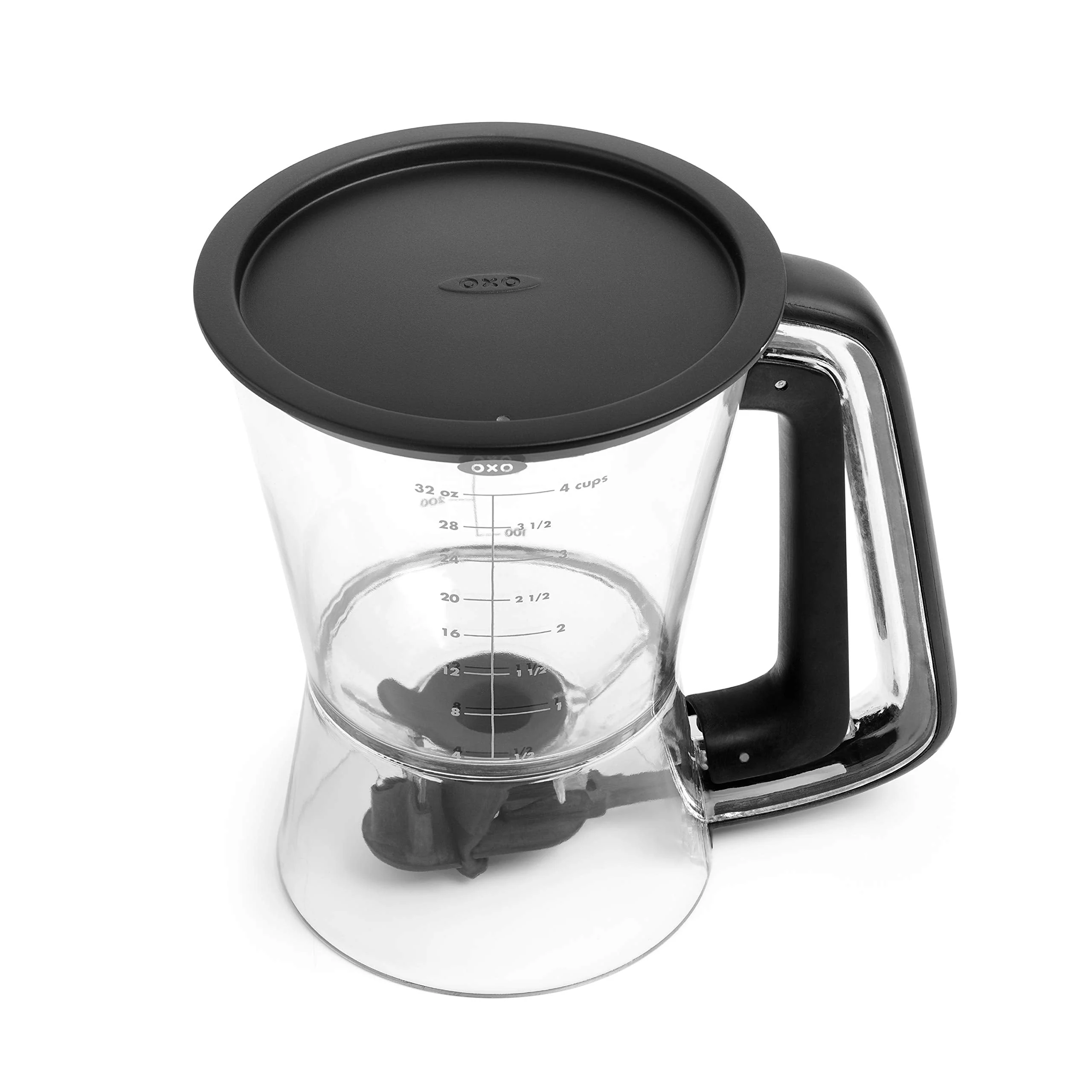 OXO Good Grips Precision Batter Dispenser & Good Grips 2QT Batter Mixing Bowl, White - Image 6