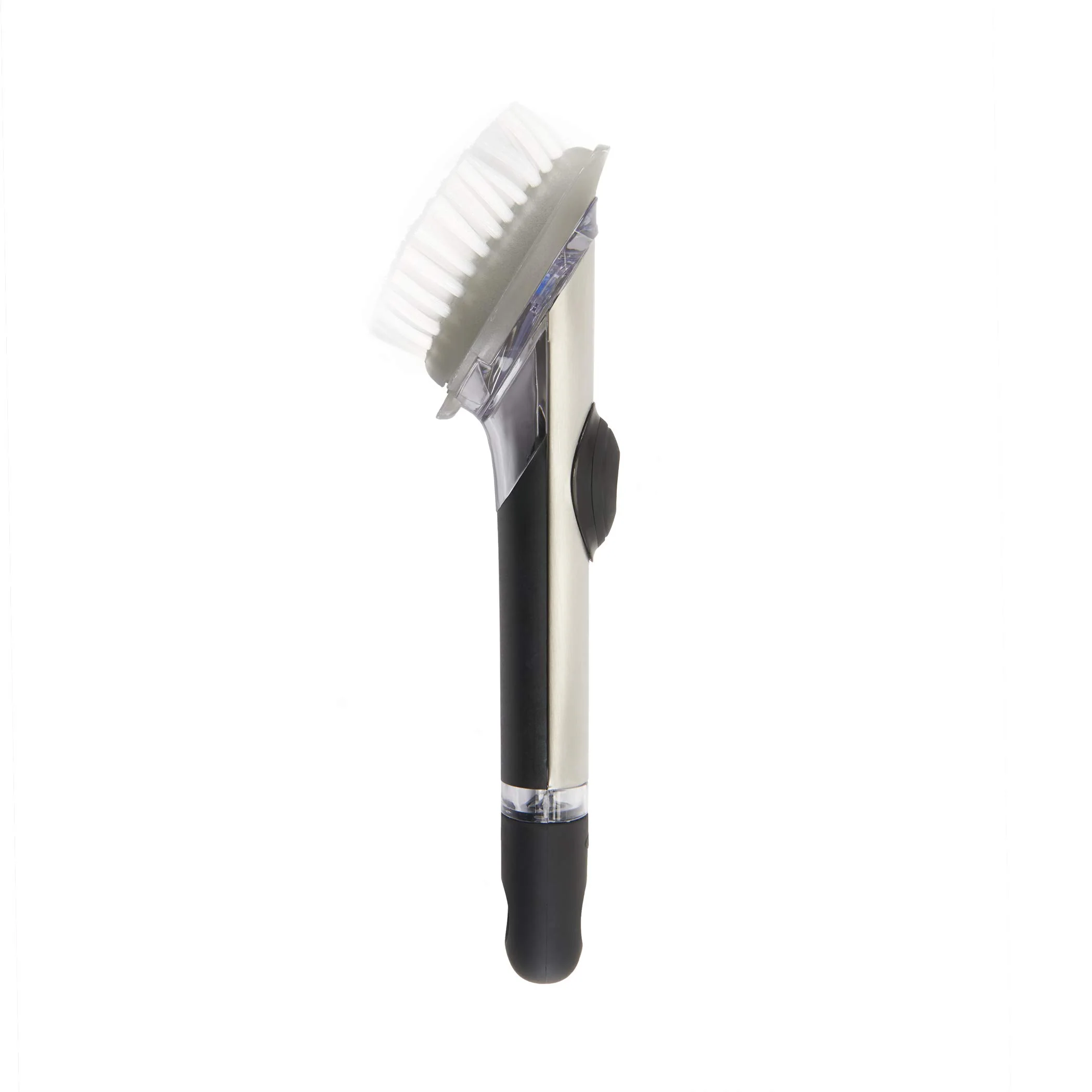 OXO Steel Soap Dispensing Dish Brush 10 in - Image 6