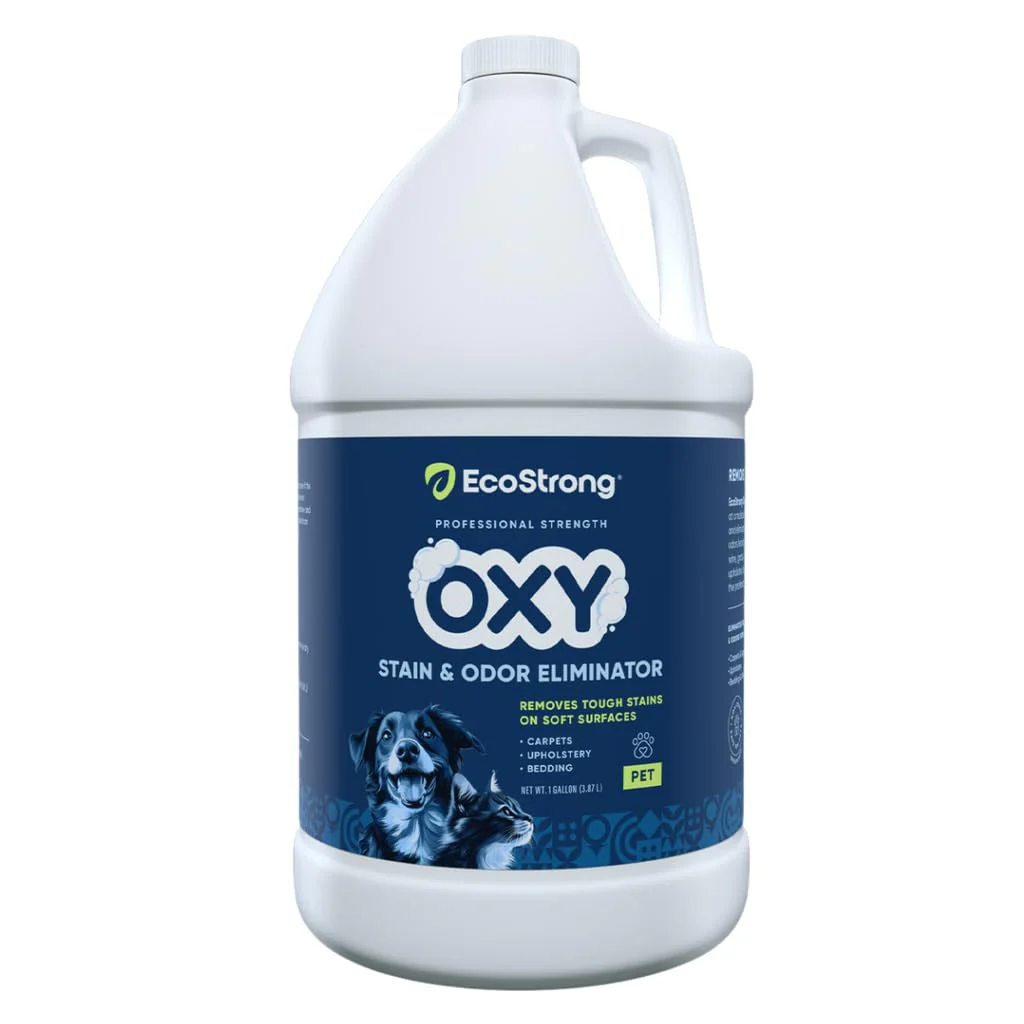 Oxy Pet Carpet Cleaner Spray | Pet Stain Remover for Pet Urine, Cat Pee, Dog Poop | Deep Spot Treating Action on Carpeting, Upholstery, Laundry, Pet Beds & More (128 Fl Oz)