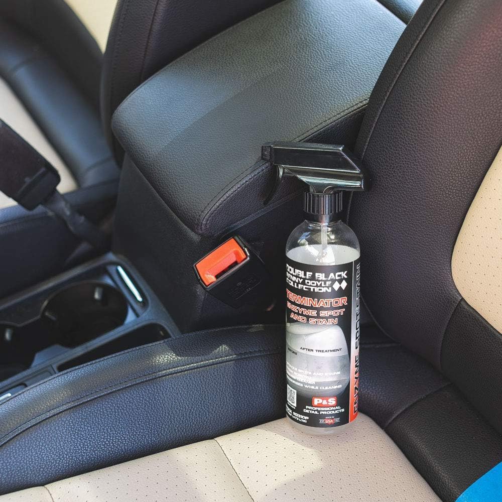P & S Professional Detail Products Terminator Enzyme Spot & Stain Remover – Professional Upholstery & Carpet Cleaner, Eliminates Grease, Dirt, Protein-Based Stains, Fresh Scent - 1 Gallon - Image 4