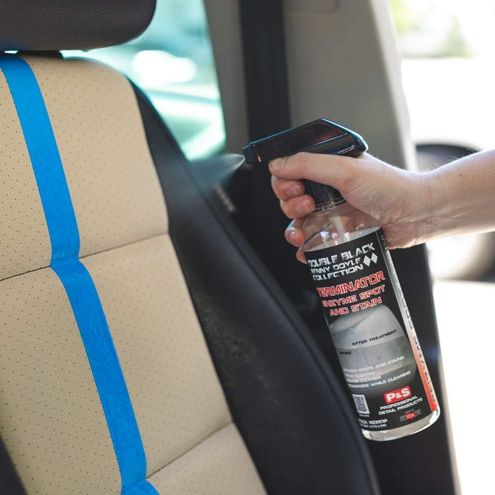 P & S Professional Detail Products Terminator Enzyme Spot & Stain Remover – Professional Upholstery & Carpet Cleaner, Eliminates Grease, Dirt, Protein-Based Stains, Fresh Scent - 1 Gallon - Image 5