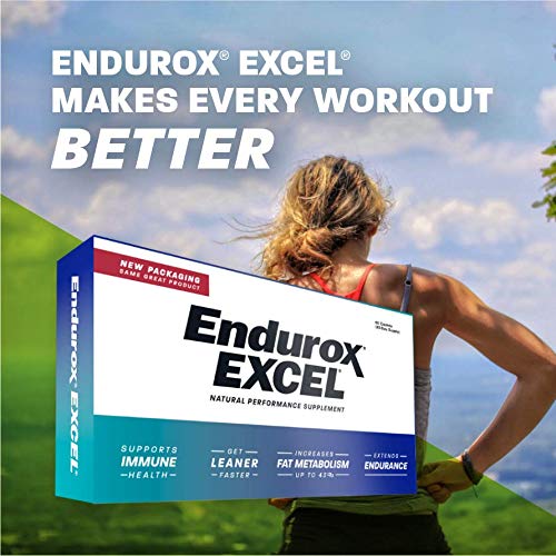 Pacific Health Endurox Excel Natural Performance Supplement, Increases Metabolism & Builds Endurance with Ciwujia (Ginseng) Root - 60 Caps - Image 2