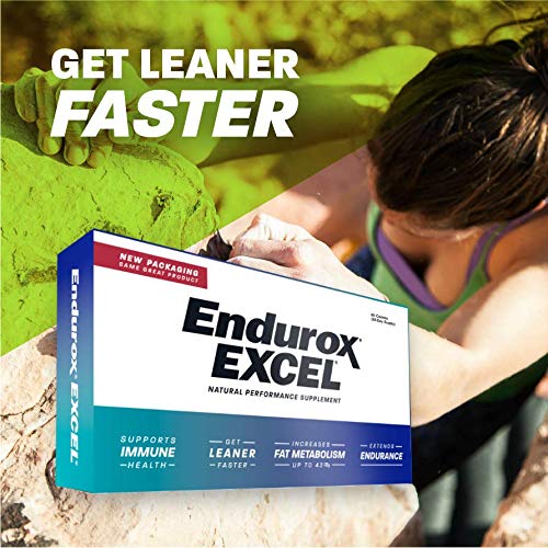 Pacific Health Endurox Excel Natural Performance Supplement, Increases Metabolism & Builds Endurance with Ciwujia (Ginseng) Root - 60 Caps - Image 5