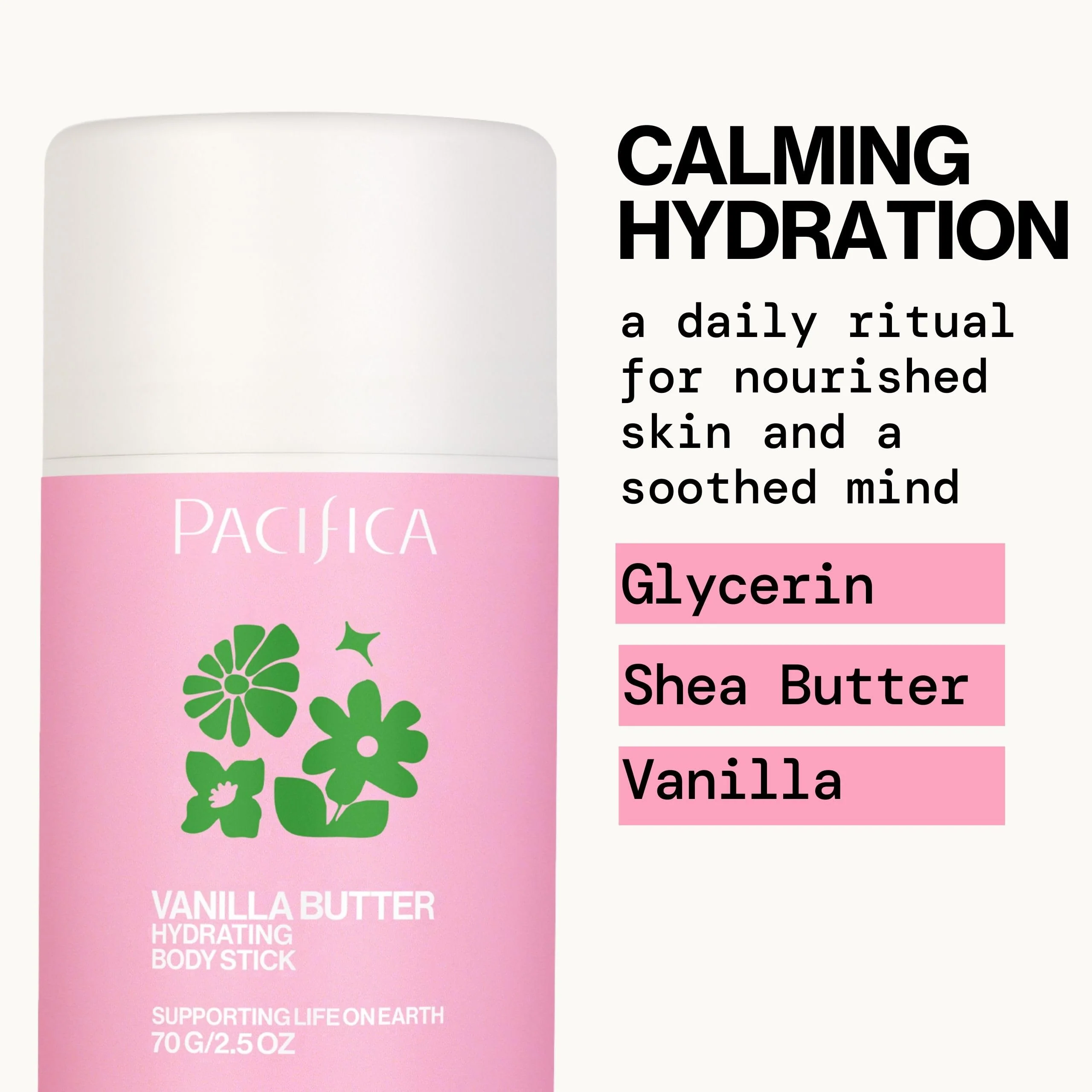 Pacifica Vanilla Butter Moisturizing Balm Stick – Solid Body Lotion for Instant Dry Skin Relief Moisture Balm, Shea Butter & Vanilla Formula Vegan & Cruelty-Free Clean Skincare 2.5 oz - Image 12