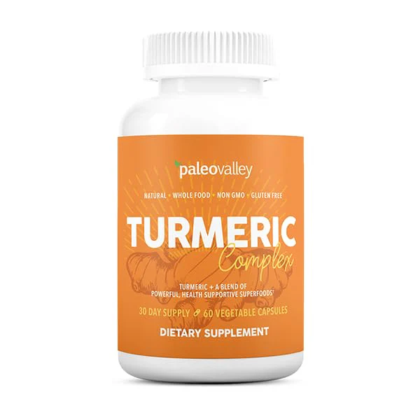 Paleovalley - Organic Turmeric Complex - Full Spectrum Organic Turmeric with Health-Supportive Superfoods - 56 Vegetarian Capsules - Support Joints, Immunity, Brain and Heart Health - Image 6