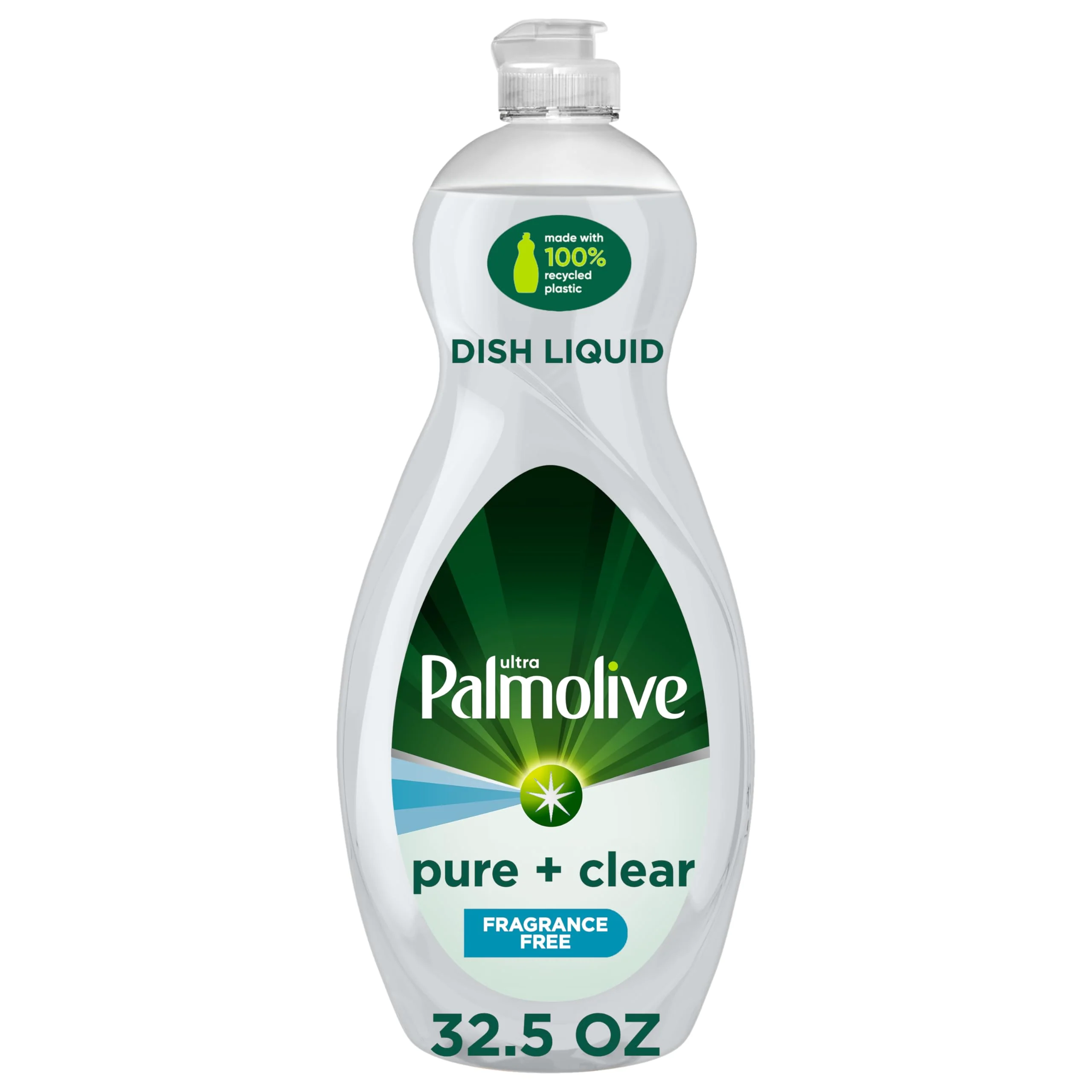 Palmolive Ultra Dishwashing Liquid Dish Soap, Pure + Clear Fragrance Free - 32.5 Fluid Ounce (Packaging may vary) - Image 8