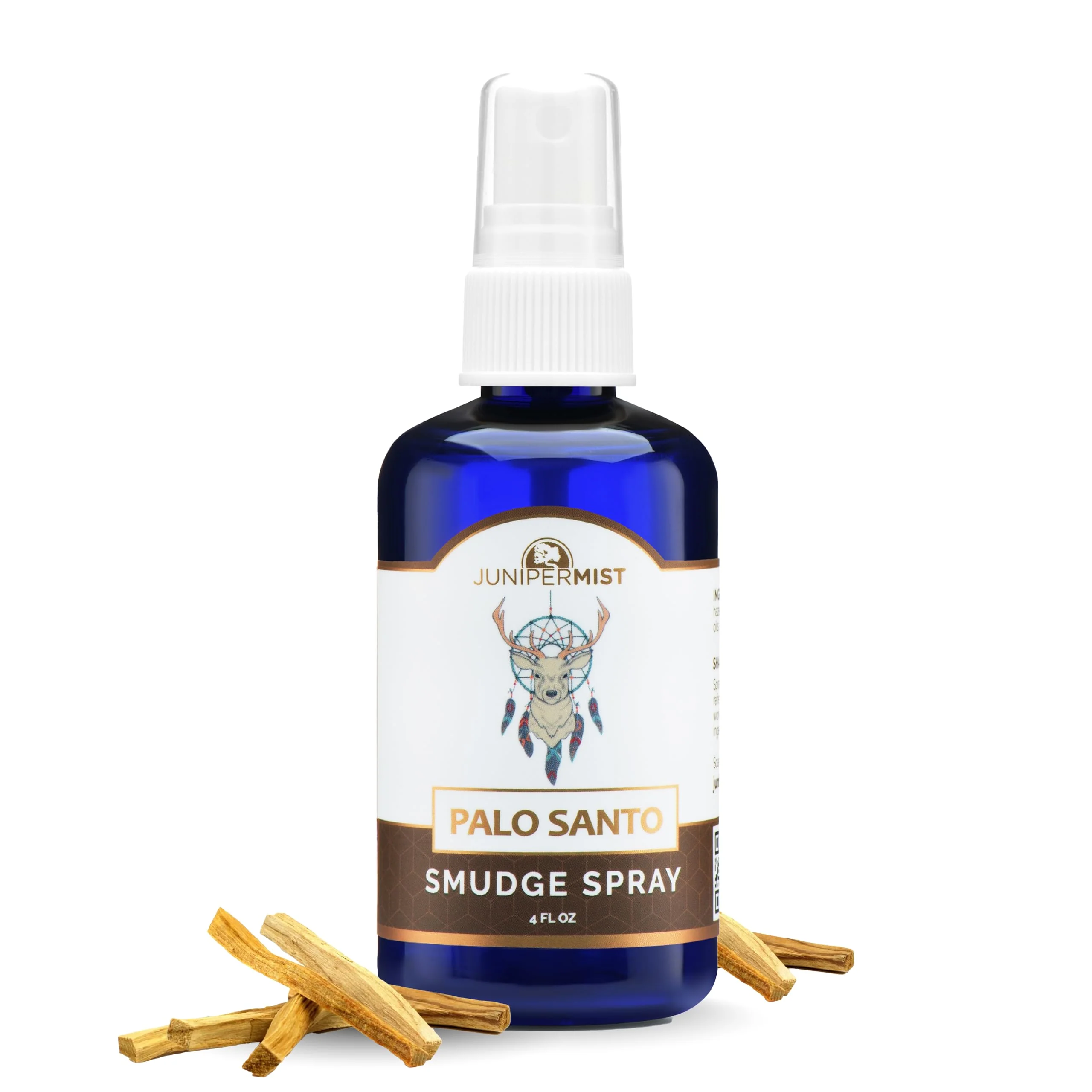 Palo Santo & Sage Smudge Spray (114ml), Palo Santo Essential Oil Spray for Cleansing Negative Energy, Spiritual Room Spray, Smokeless Smudge Spray, Aura Cleansing & Protection UK - Image 2