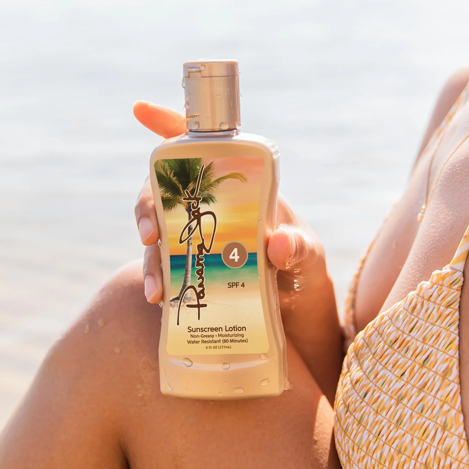 Panama Jack Sunseeker Set - Travel Sunscreen Tanning Lotion SPF 4 & 8 Suntan Sun Care Pack - Image 6