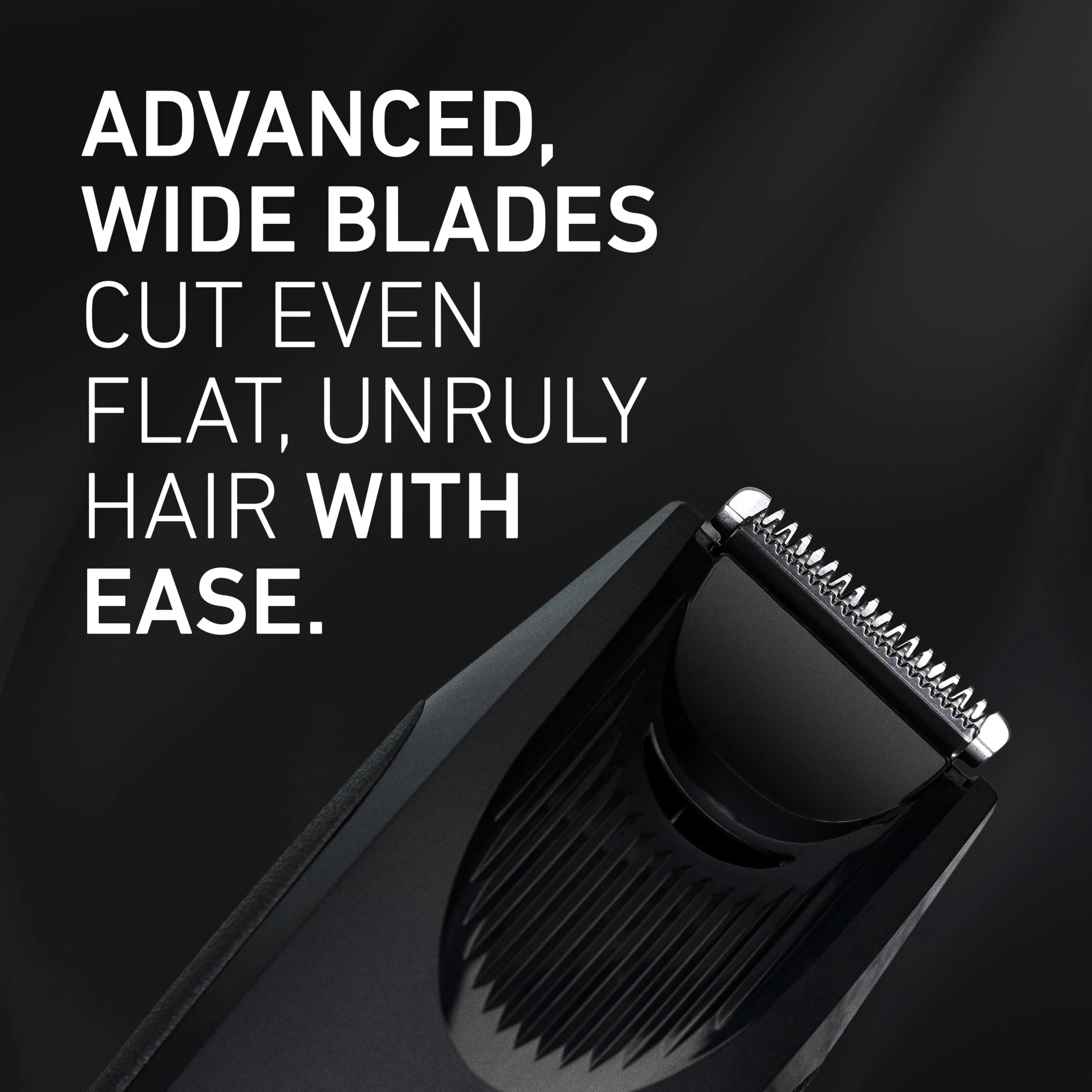 Panasonic Beard Trimmer for Men Cordless Precision Power, Hair Clipper with Comb Attachment and 19 Adjustable Settings, Washable, ER-SB40-K, 0.5-10mm lengths, 1 Pack - Image 4