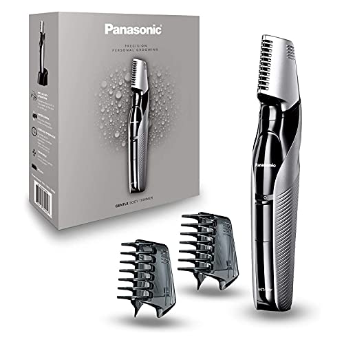 Panasonic Electric Body Groomer and Trimmer for Men, Cordless Washable Wet Dry Groomer with 3 Comb Attachments, Black ER-GK60-S - Image 3