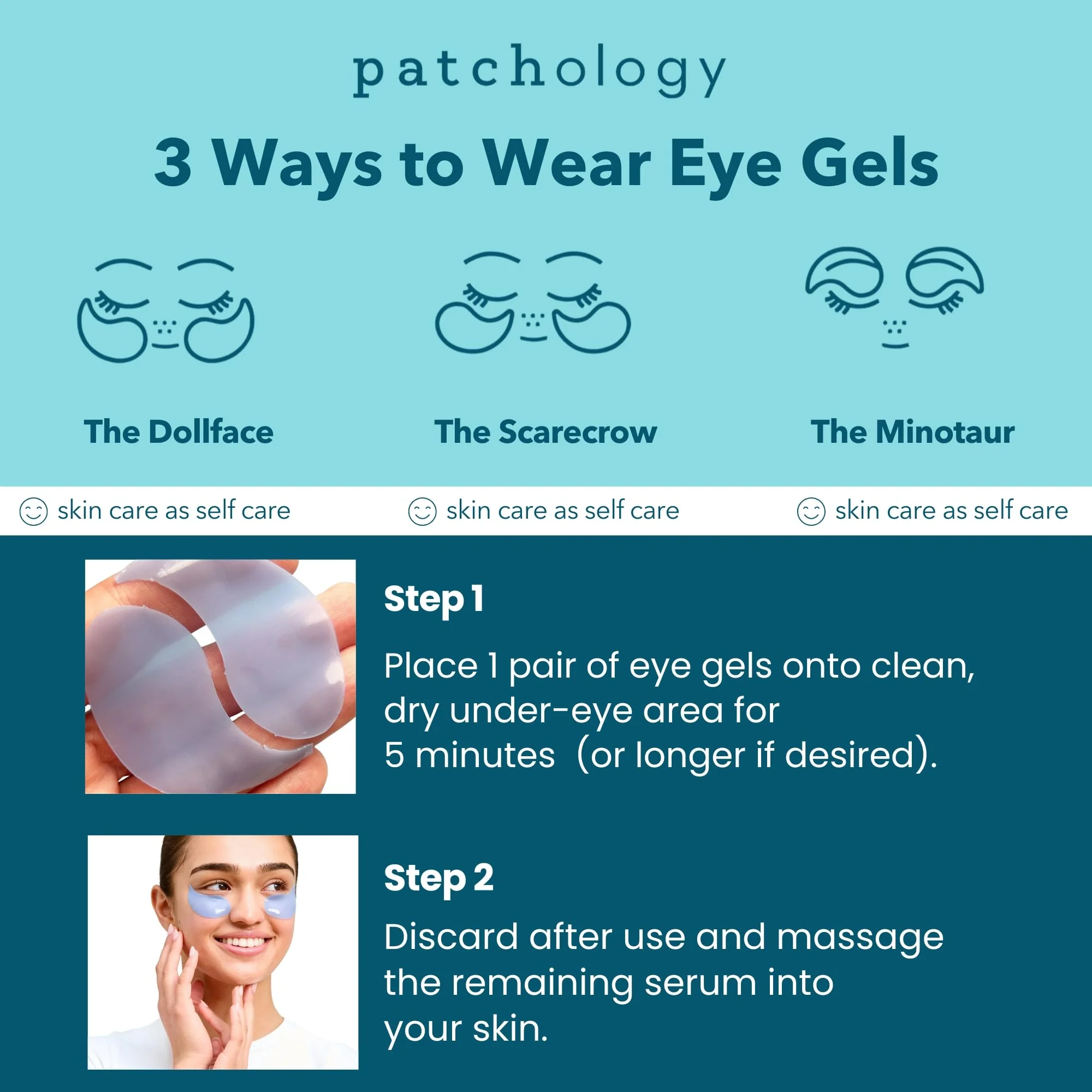 Patchology Bridal Shower Gift Box – Something Blue Cooling Under Eye Patches for Brides & Bridesmaids, Depuffing & Firming Gel Masks with Peptides & Bakuchiol – Wedding Skincare Gift Set - Image 4