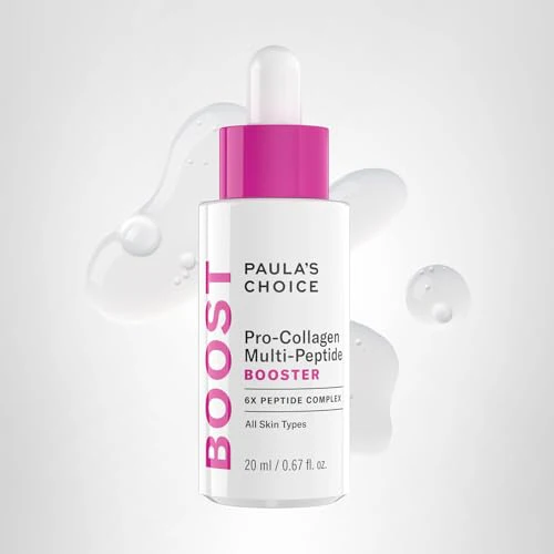 Paula’s Choice Pro-Collagen Multi-Peptide Booster Face Serum for Wrinkles, Serum for Face Supports Collagen Production with Plumping Hyaluronic Acid & Amino Acids, Fragrance-Free, 0.67oz - Image 2