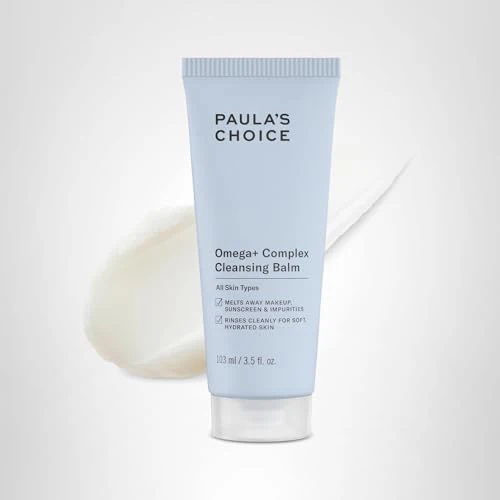Paula's Choice Omega Complex Face Cleansing Balm, Double Cleanse Face Wash & Gentle Daily Makeup Remover, Suitable for Dry & Sensitive Skin, Mineral Oil-Free, & Fragrance-Free, 3.5 Fl Oz - Image 2