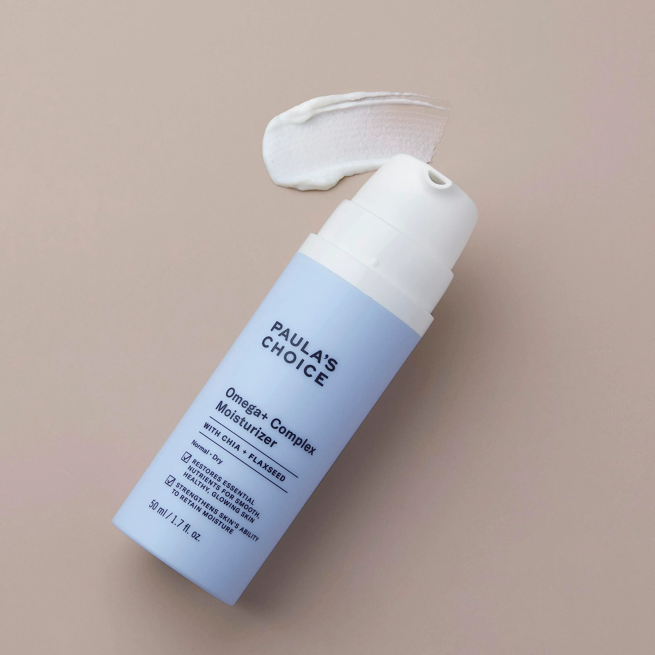 Paula's Choice Omega+ Complex Lightweight Face Moisturizer, Shea Butter & Plant Oils, Omega Chia & Flaxseed Brightening Vitamin C, Face Cream for Dry & Sensitive Skin, Fragrance-Free - Image 4