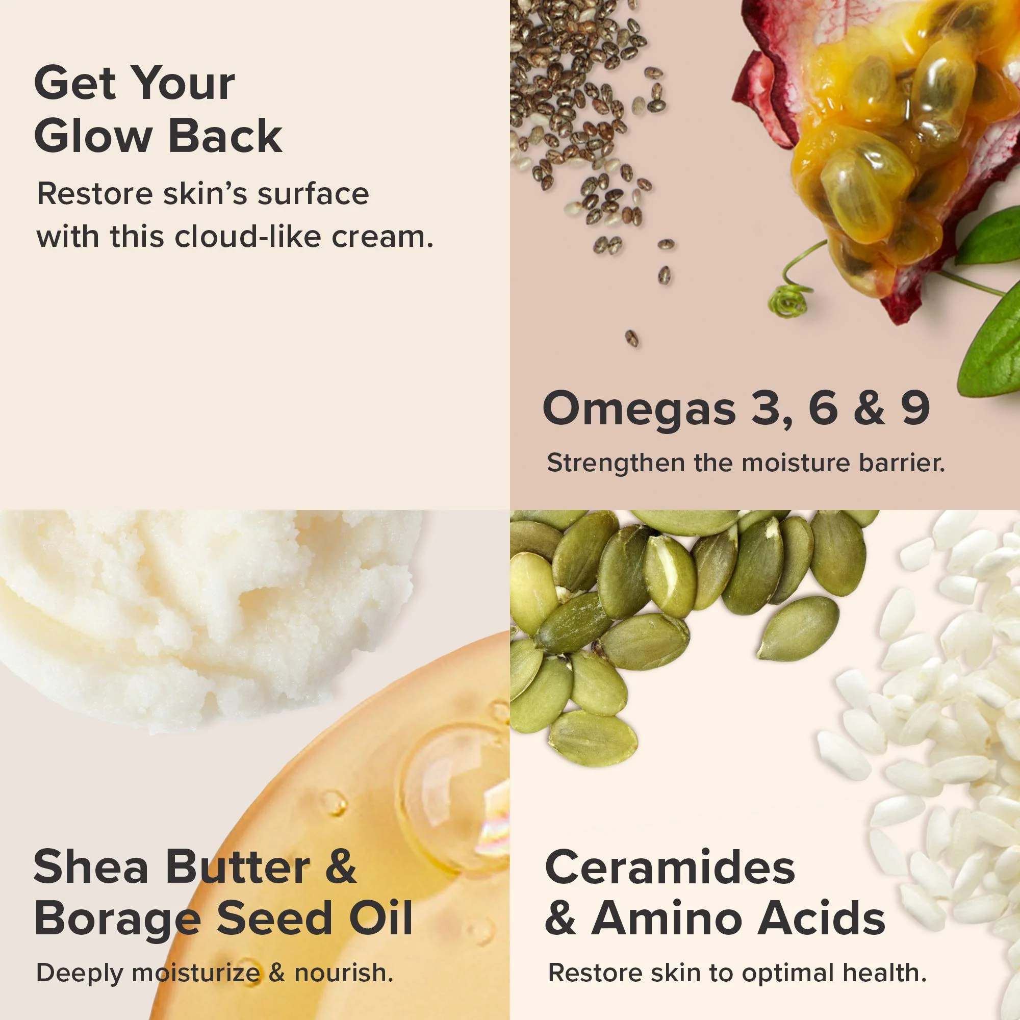 Paula's Choice Omega+ Complex Lightweight Face Moisturizer, Shea Butter & Plant Oils, Omega Chia & Flaxseed Brightening Vitamin C, Face Cream for Dry & Sensitive Skin, Fragrance-Free - Image 6