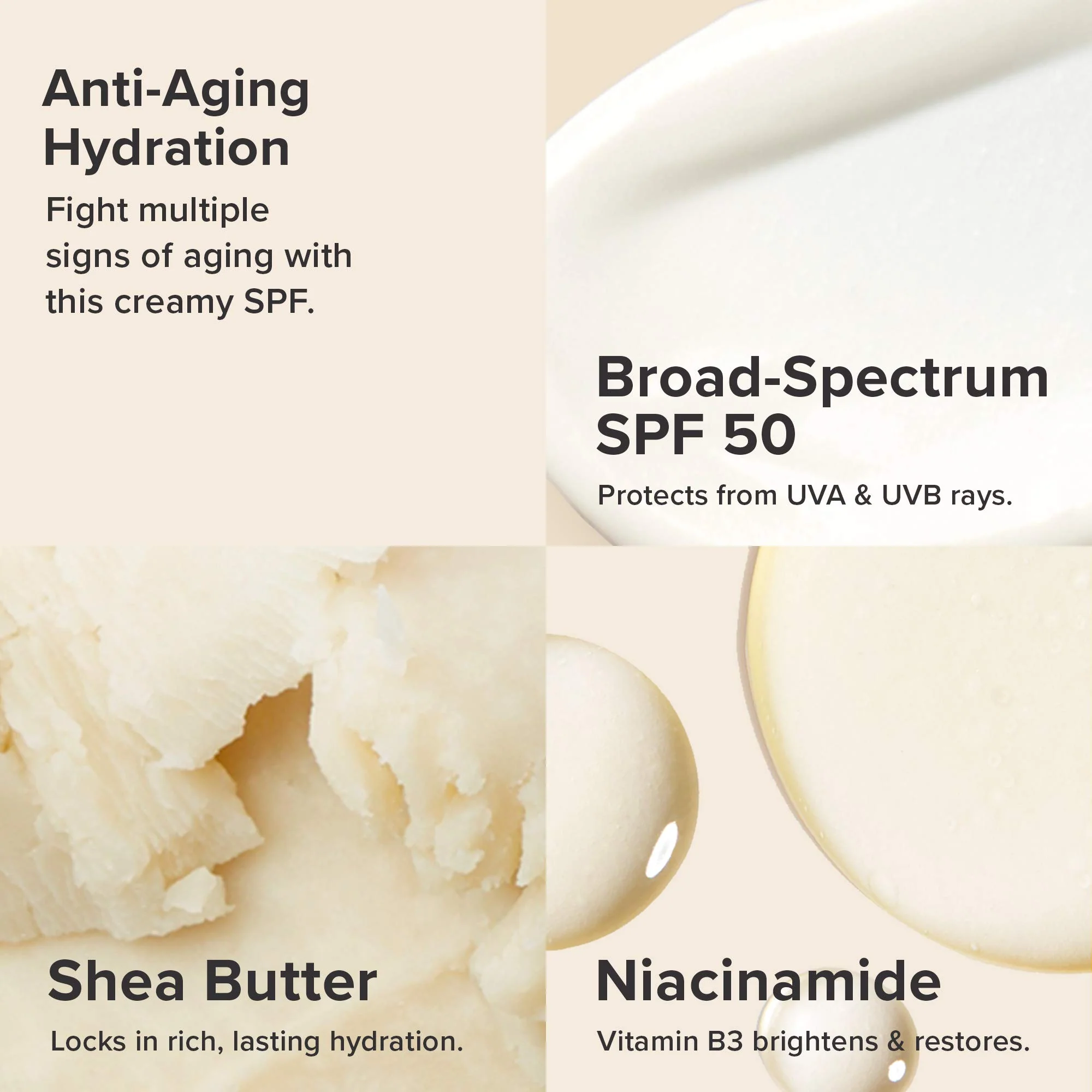 Paula's Choice RESIST Skin Restoring Moisturizer SPF 50, UVA & UVB Protection, Shea Butter & Niacinamide, Anti-Aging Sunscreen for Dry Skin, 2oz - Image 6