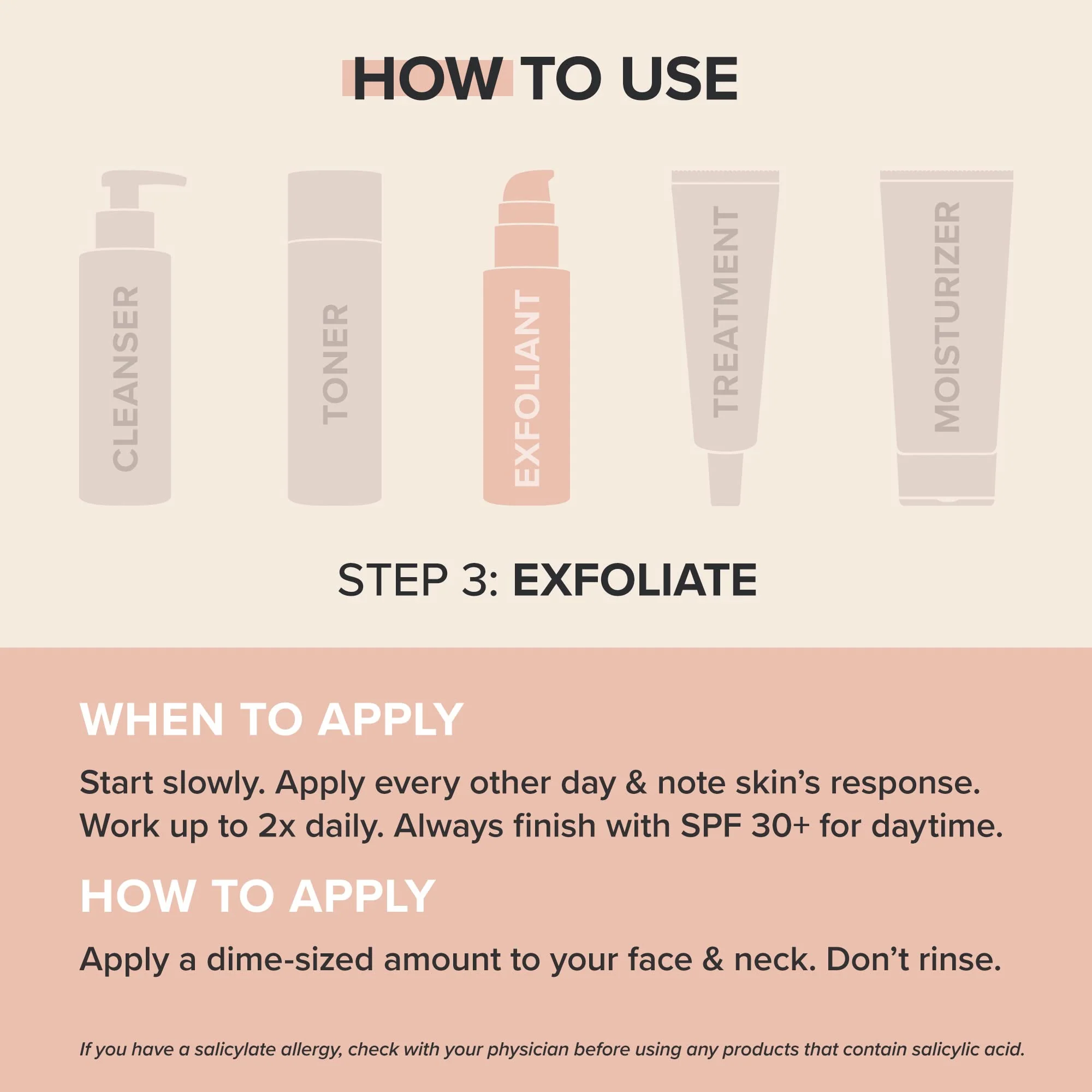 Paula's Choice SKIN PERFECTING 2% BHA Exfoliant Lotion, Salicylic Acid Exfoliant-Facial Exfoliator for Enlarged Pores, Wrinkles & Fine Lines, Suitable for Blackhead-Prone Skin, Fragrance-Free, 3.3 Oz. - Image 6