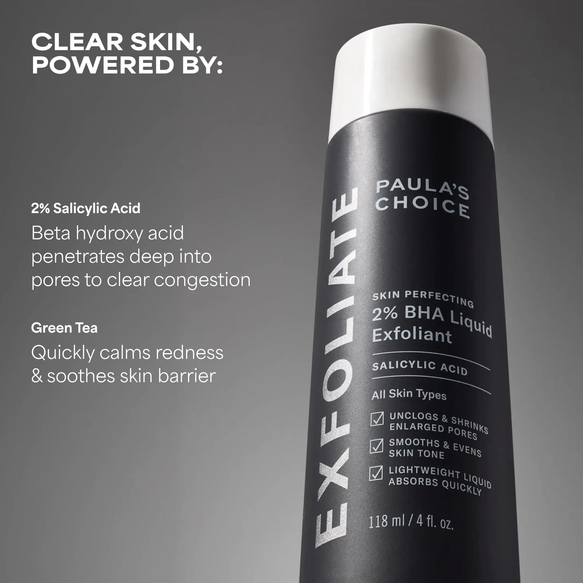 Paula's Choice SKIN PERFECTING 2% BHA Liquid Exfoliant with Salicylic Acid, Facial Polish for Pores, Wrinkles & Fine Lines, Suitable for Blackhead-Prone Skin, Fragrance-Free (5 Fl Oz (Pack of 2)) - Image 7