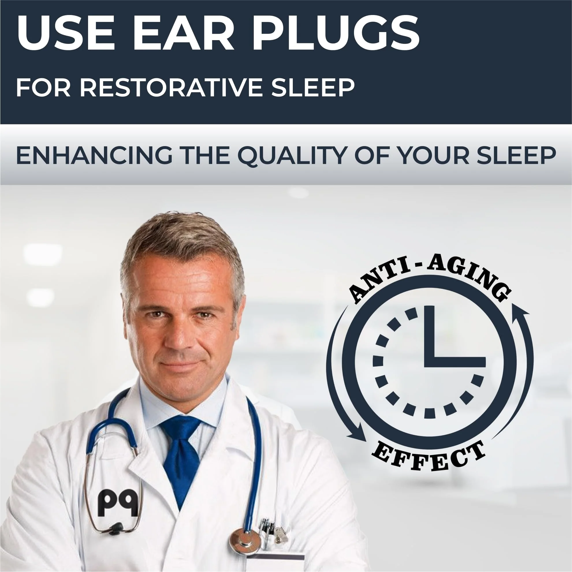Peace&Quiet PQ Wax Ear Plugs for Sleeping, Swimming - 50 Noise Cancelling Silicone Gel Wax Earplugs, Ear Protection for Sleep and Swim, Soft Pillows with Sound Blocking Level 32Db, (50 Pillows) - Image 8