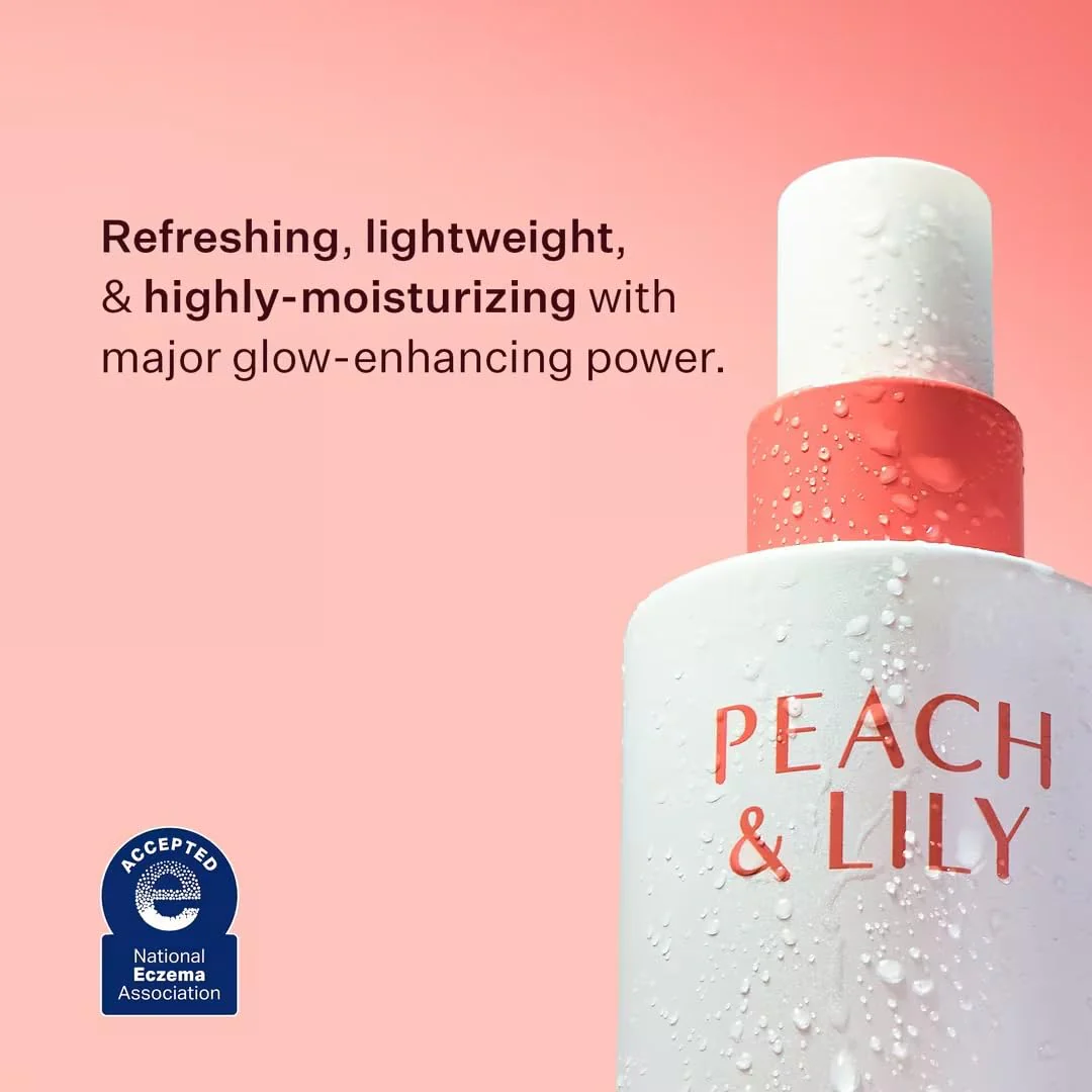 Peach & Lily - Glass Skin Veil Mist (3.38 ounces) - Hydrate & Glow - Facial Mist - Weightless - Cucumber Water, Lotus, Peach, Reishi Mushroom - Self Care - Vegan & Cruelty Free - Korean Beauty - Image 8