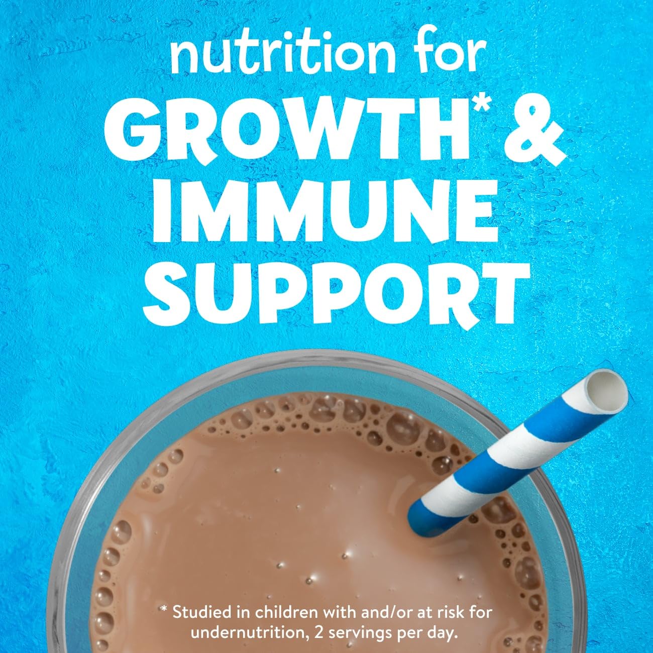 PediaSure Grow & Gain with Immune Support, 27 Vitamins & Minerals for Kids, 7g Protein, Non-GMO, Gluten-Free, Chocolate, 8-fl-oz Bottle, Pack of 24 - Image 6